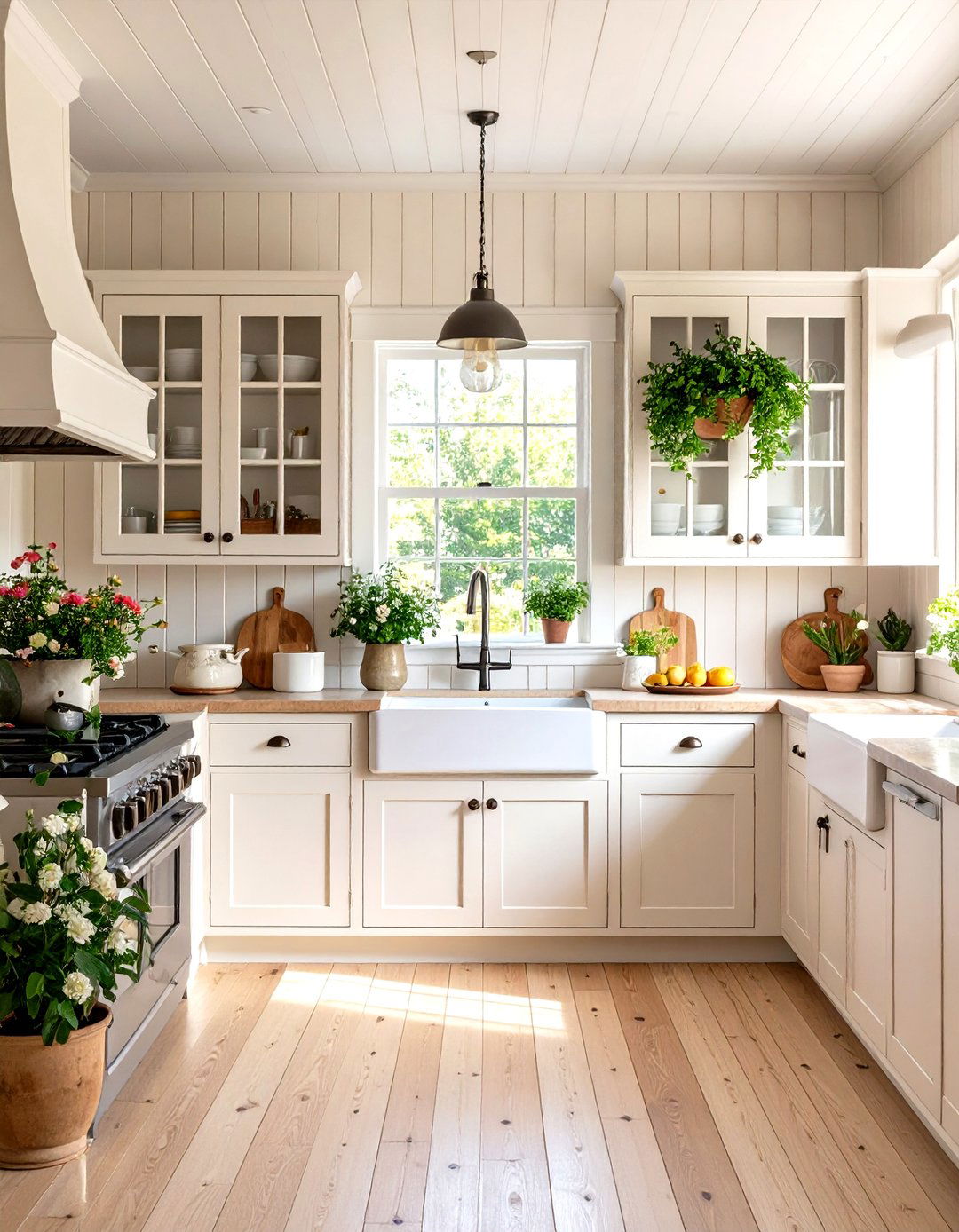 Cottage Kitchen Beadboard Backsplash Character - 20 Cottage Kitchen Ideas