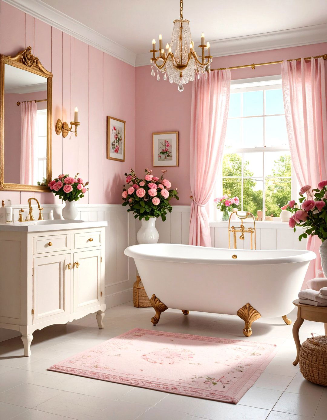 Cottage Romance Modern Farmhouse Bathroom - 20 Modern Farmhouse Bathroom Ideas
