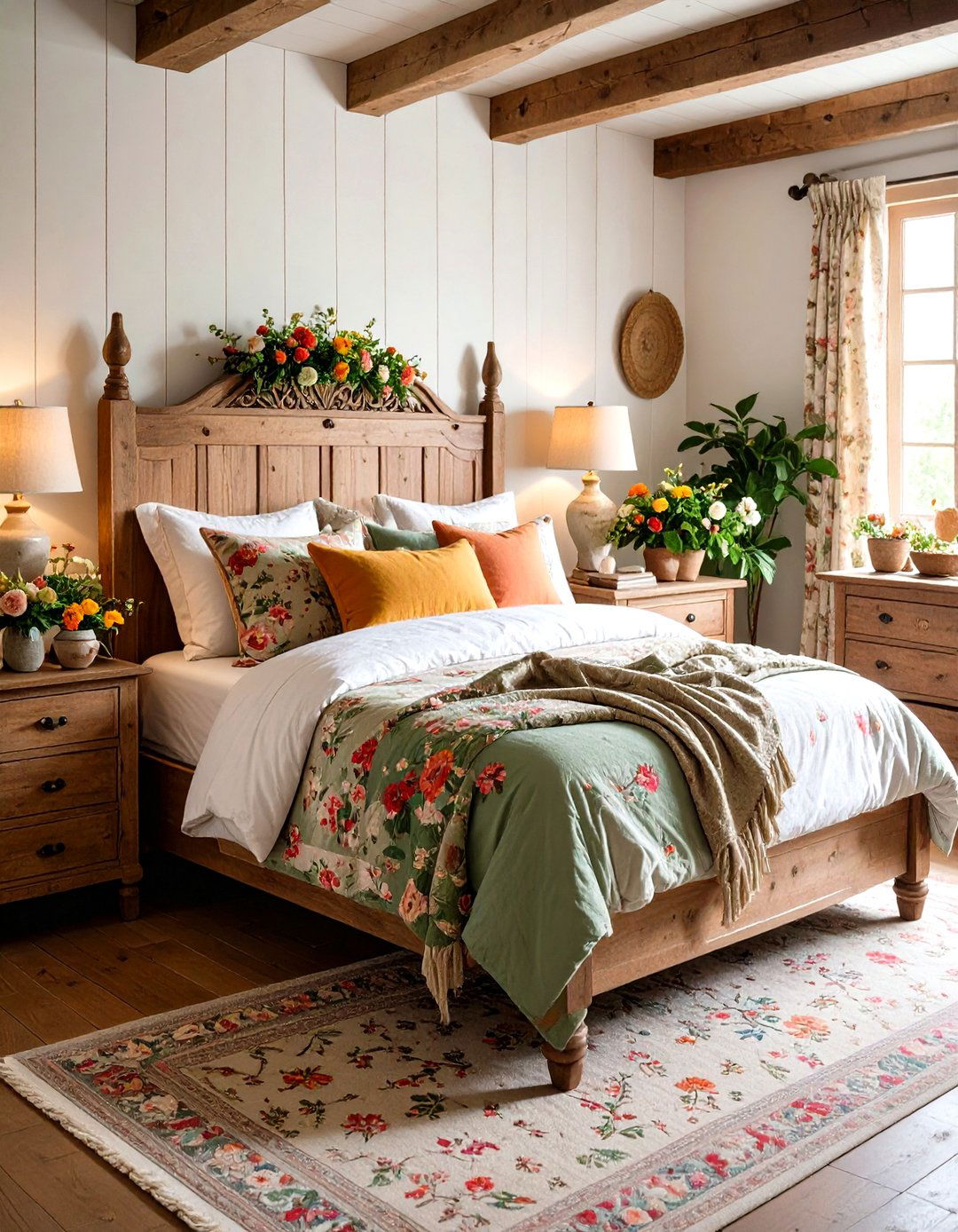 Cottage Rustic Bedroom Romance - 20 Rustic Bedroom Ideas