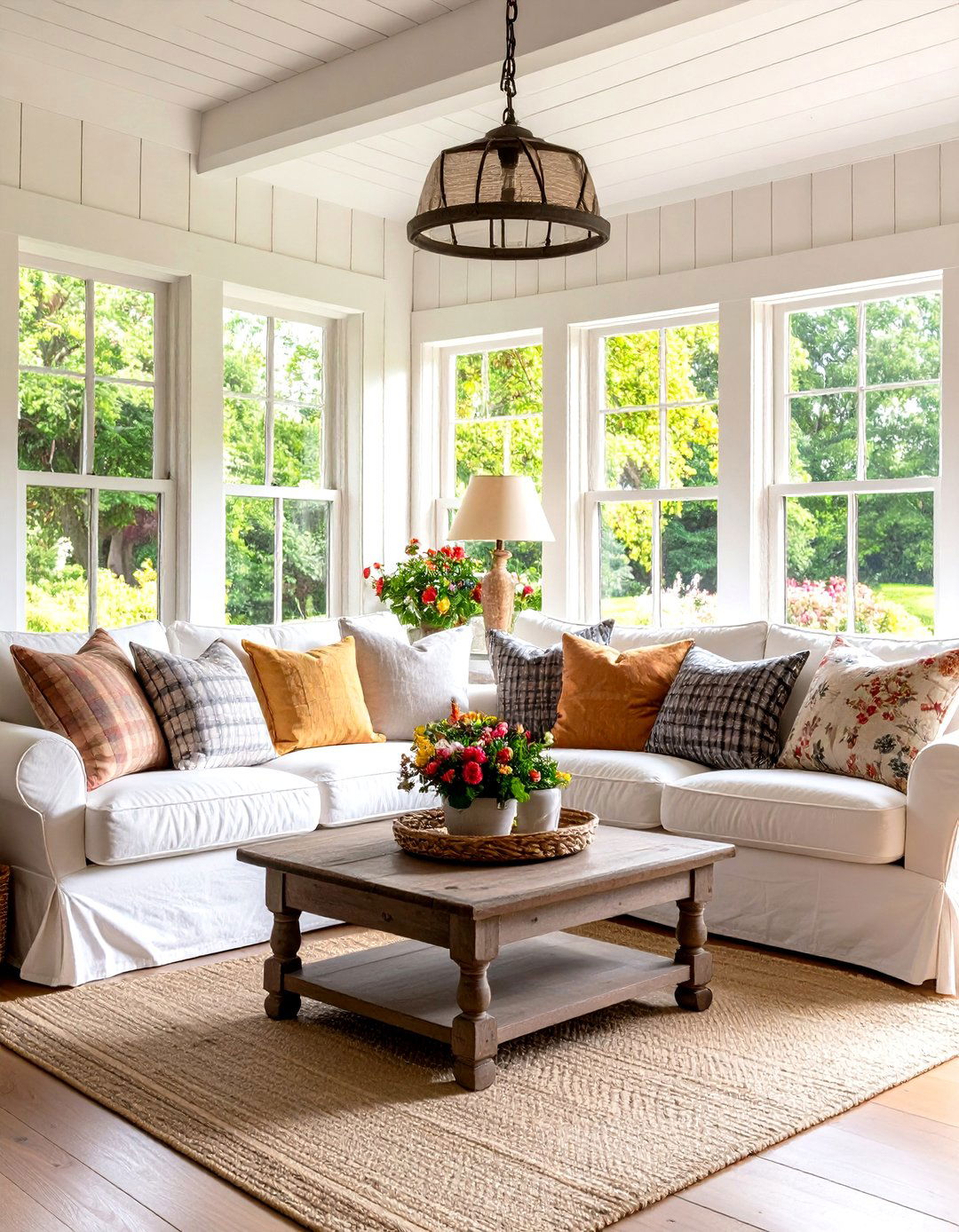 Cottage Slipcovered Furniture for Easy Living - 20 Cottage Decorating Ideas
