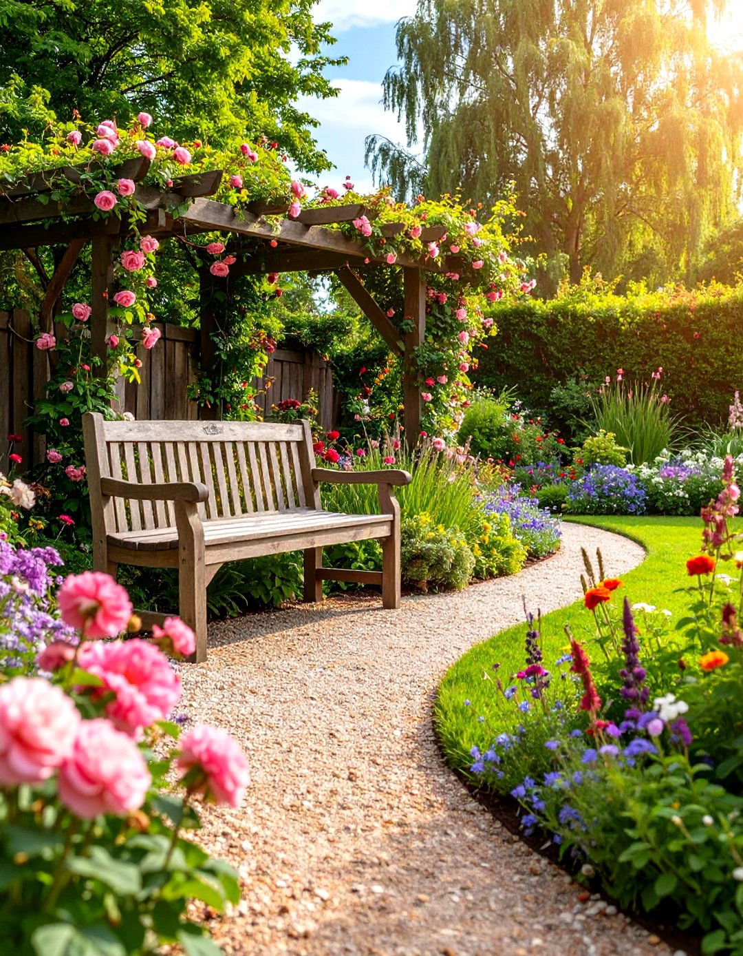 Cottage Style Memorial Garden - 20 Memorial Garden Ideas