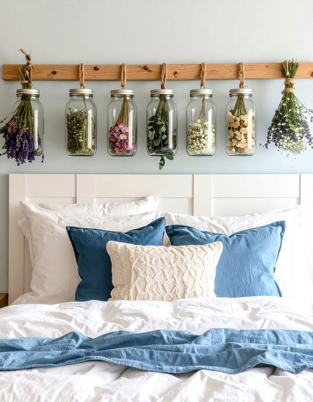 Cottagecore Bedroom Dried Flower Arrangements - 20 Cottagecore Bedroom Ideas