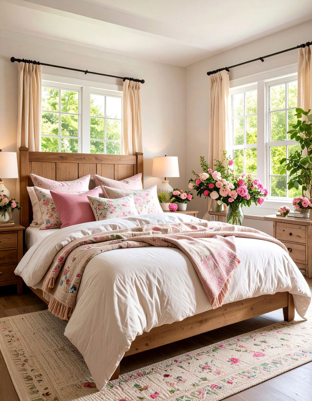 Cottagecore Bedroom Layered Textile Paradise - 20 Cottagecore Bedroom Ideas