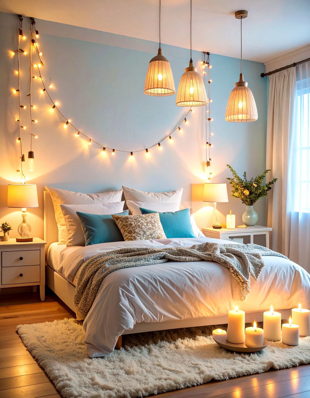 Cottagecore Bedroom Soft Ambient Lighting Design - 20 Cottagecore Bedroom Ideas