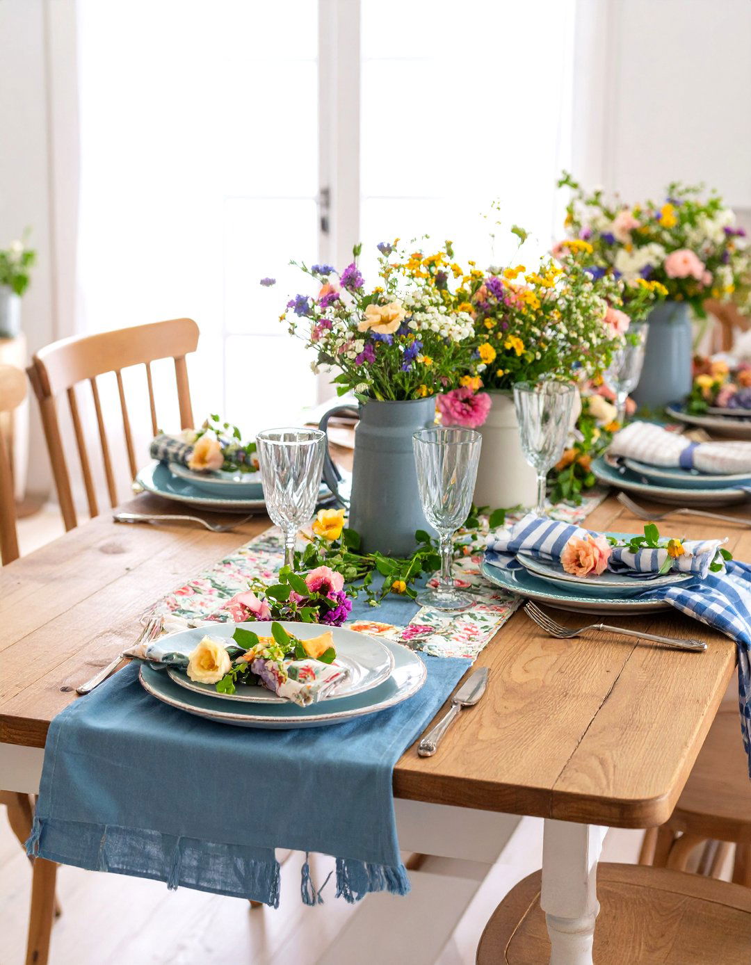 Country Cottage Table Setting - 20 Table Setting Ideas