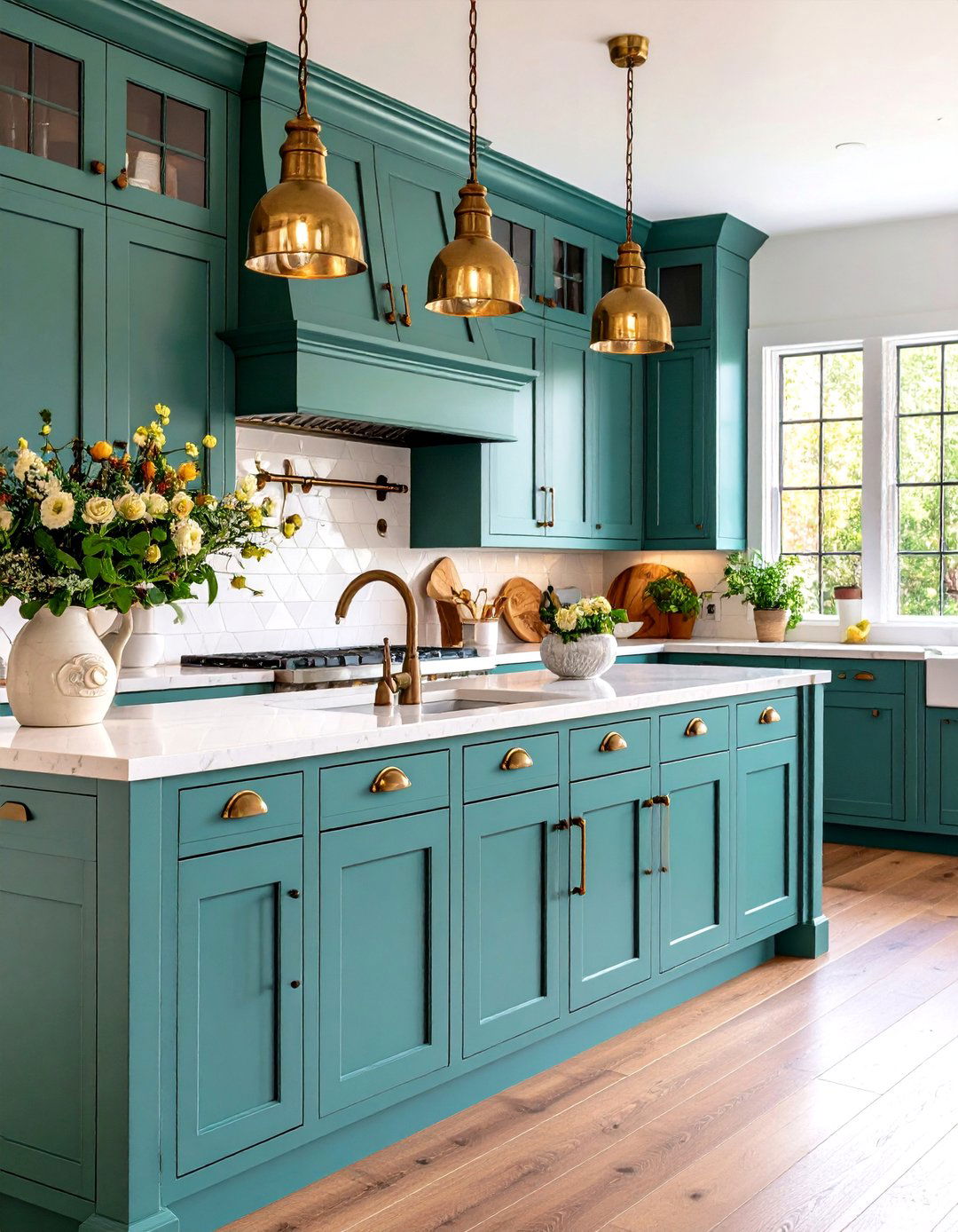 Country Kitchen Antique Hardware Details - 20 Country Kitchen Ideas