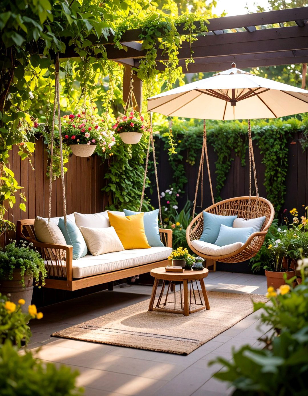Courtyard Reading Nook Retreat - 20 Courtyard Ideas