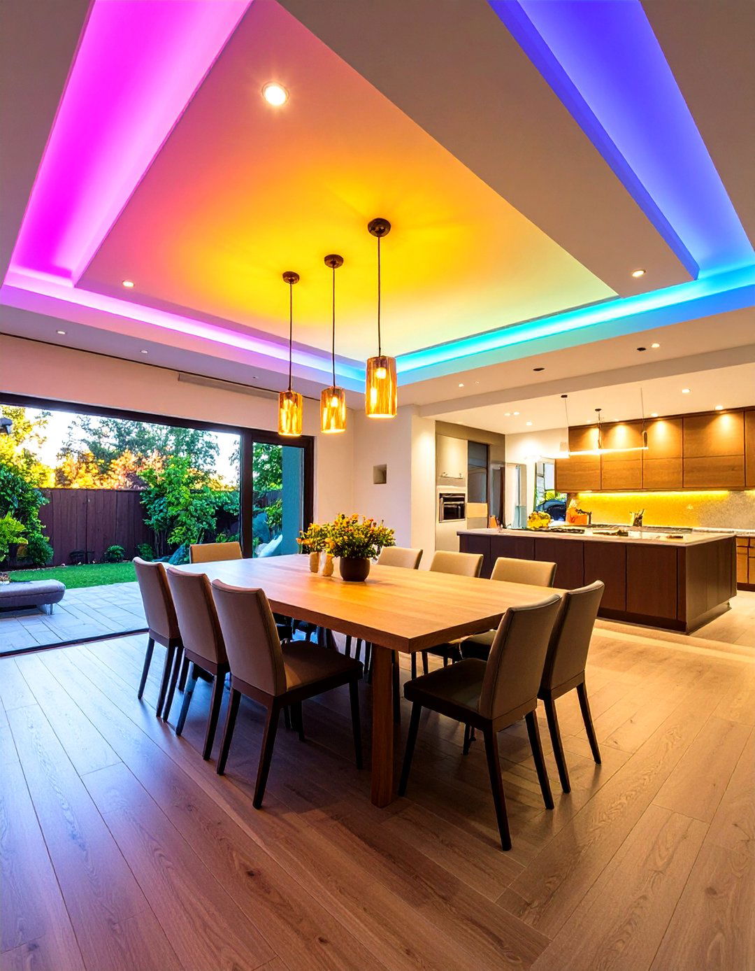 Cove Lighting - 20 Small Dining Room Lighting Ideas