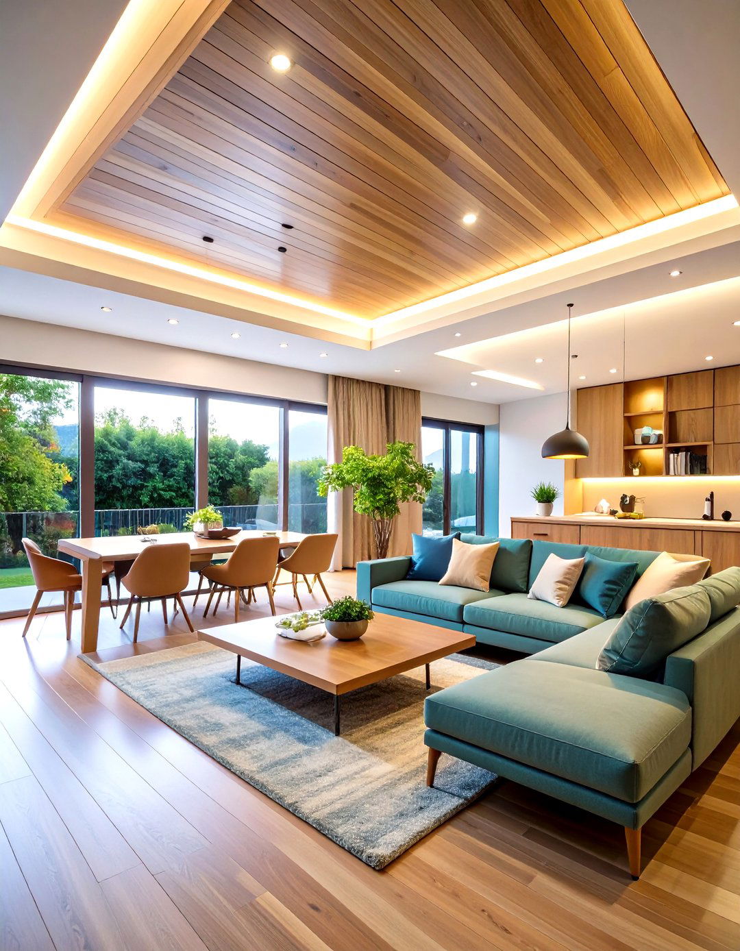 Cove Pop Ceiling Design with Hidden Lighting - 20 Pop Ceiling Design Ideas