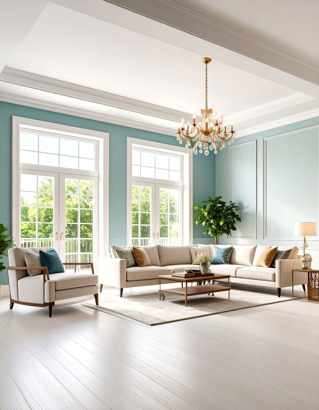 Coved Crown Molding for Contemporary Spaces - 20 Crown Molding Ideas