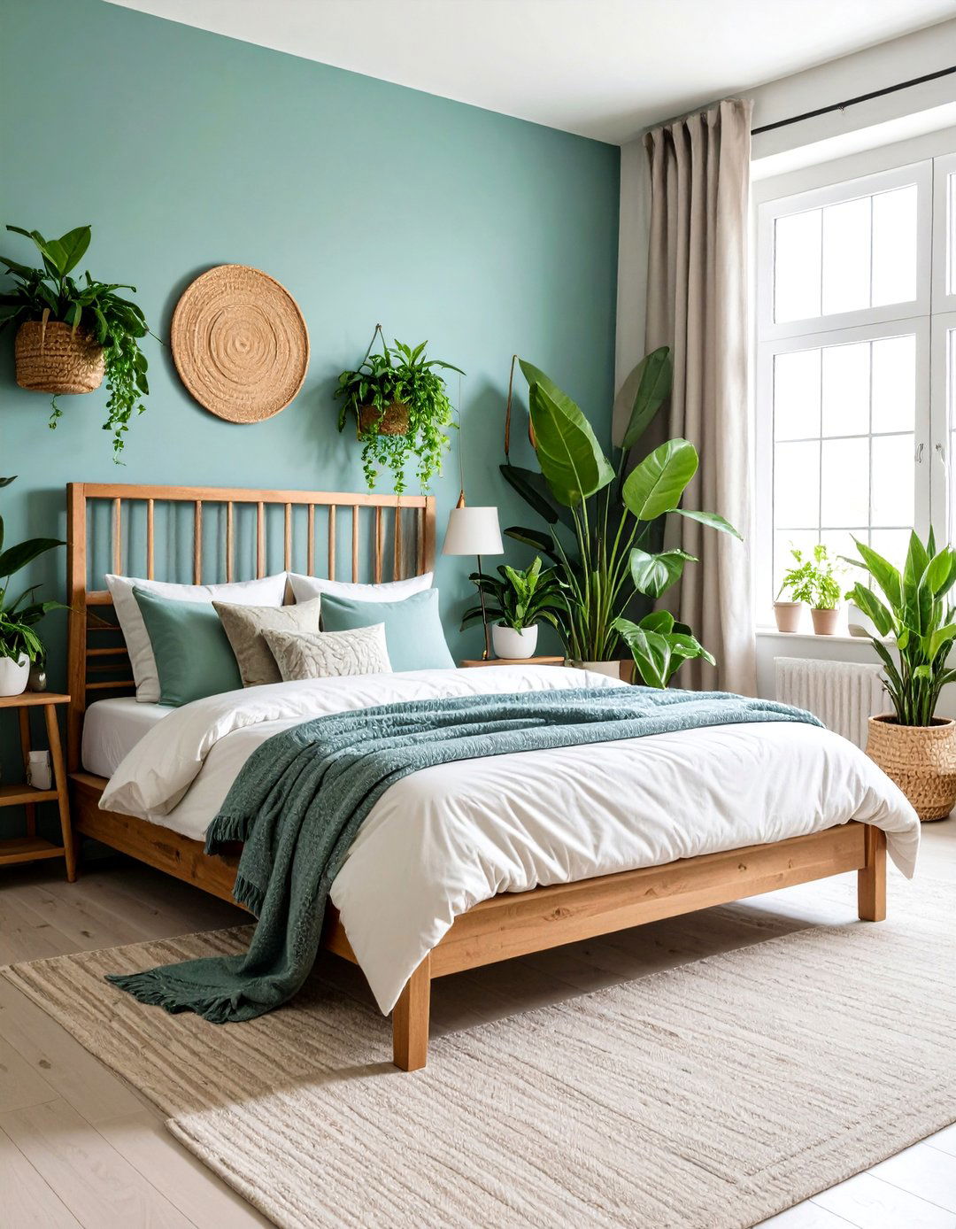 Cozy Bedroom Indoor Plant Sanctuary - 20 Cozy Bedroom Ideas