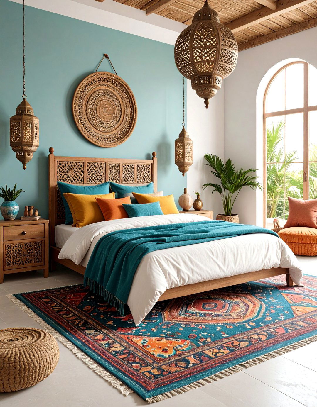 Cozy Bedroom Moroccan Inspired Accents - 20 Cozy Bedroom Ideas