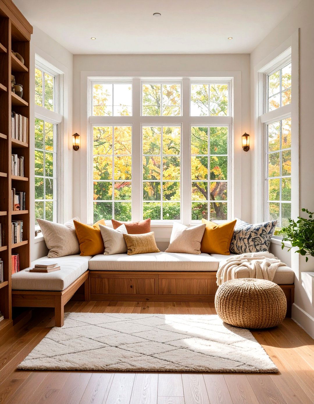 Cozy Bedroom Reading Nook Window Seat - 20 Window Seat Ideas