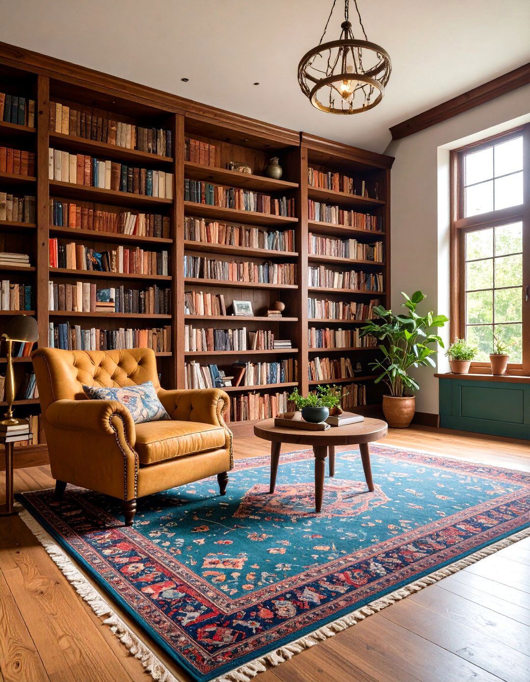 Cozy Home Library - 20 She Shed Interior Ideas