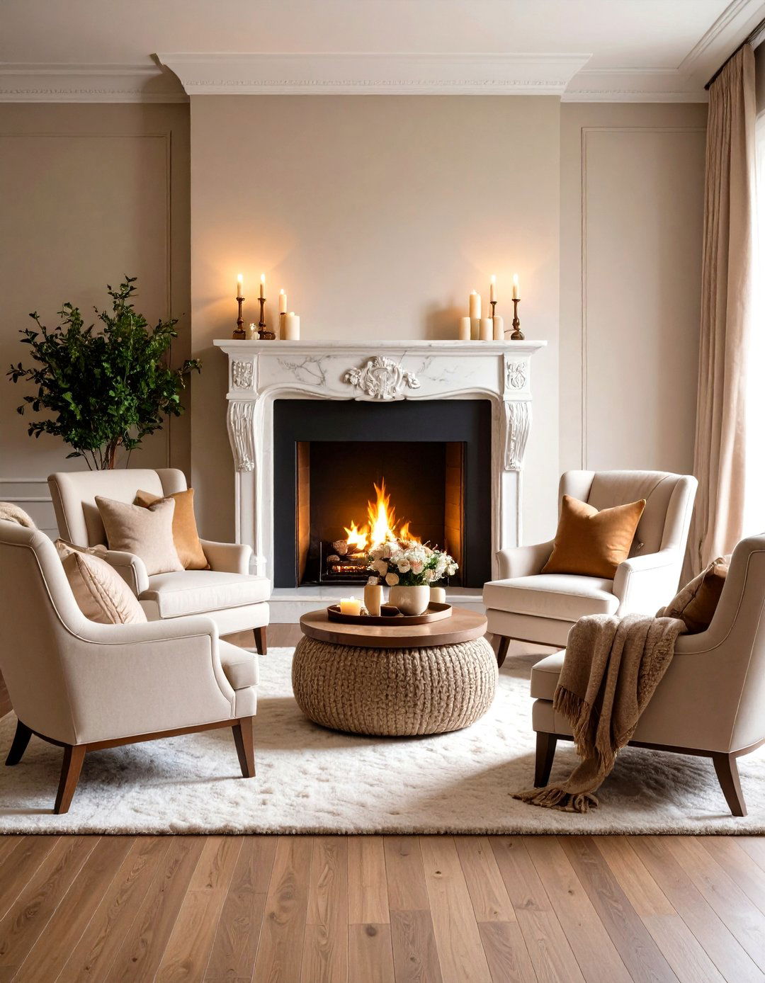 Cozy Parisian Fireplace Themed Bedroom - 20 Parisian Themed Bedroom Ideas
