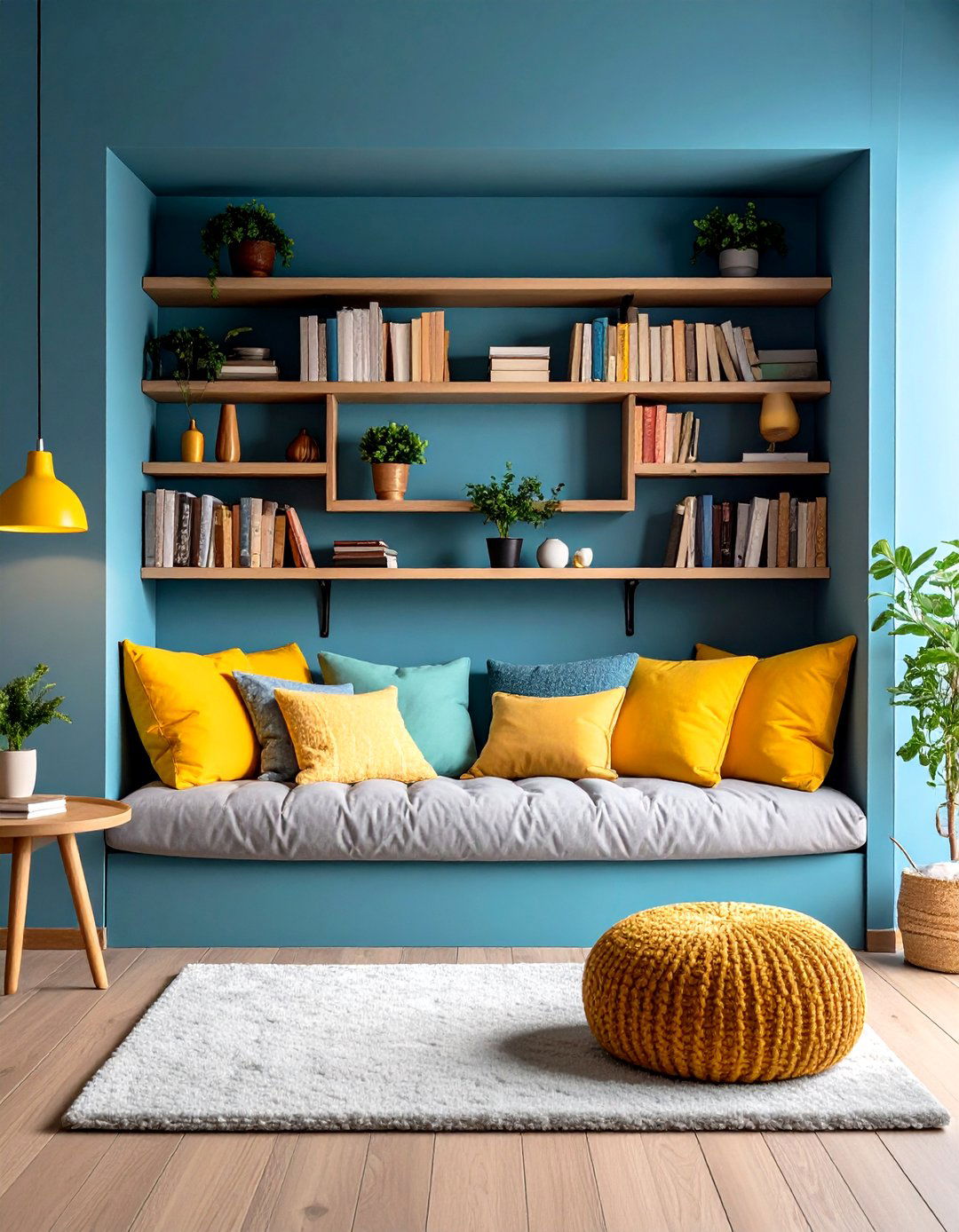 Cozy Reading Nook - 20 Stair Landing Ideas