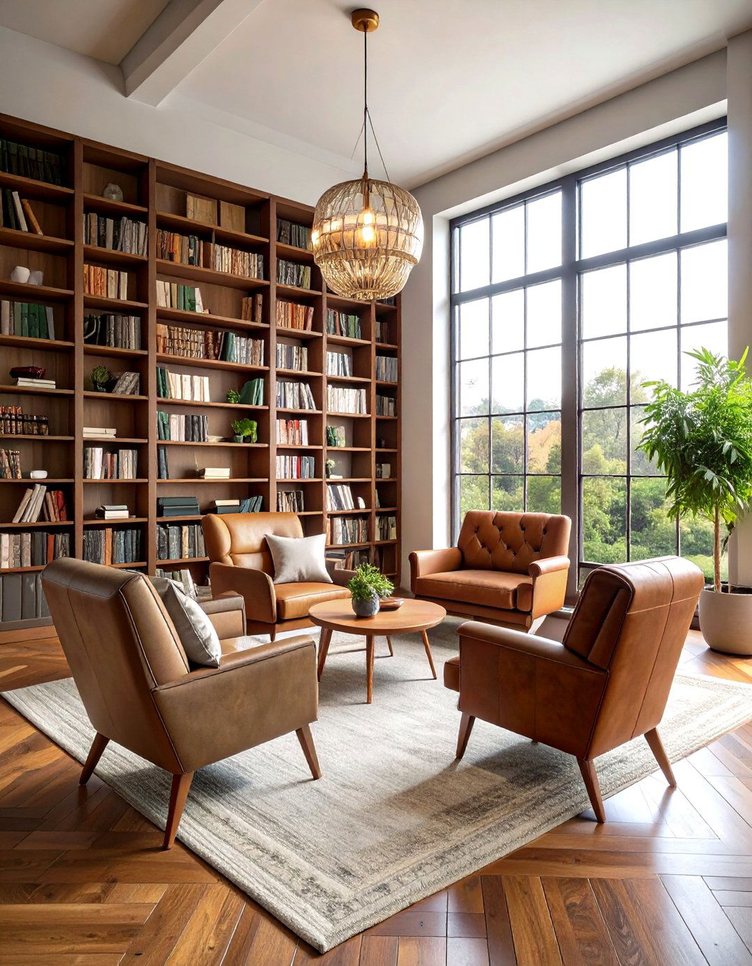 Cozy Reading Nook Loft Library - 20 Loft Ideas