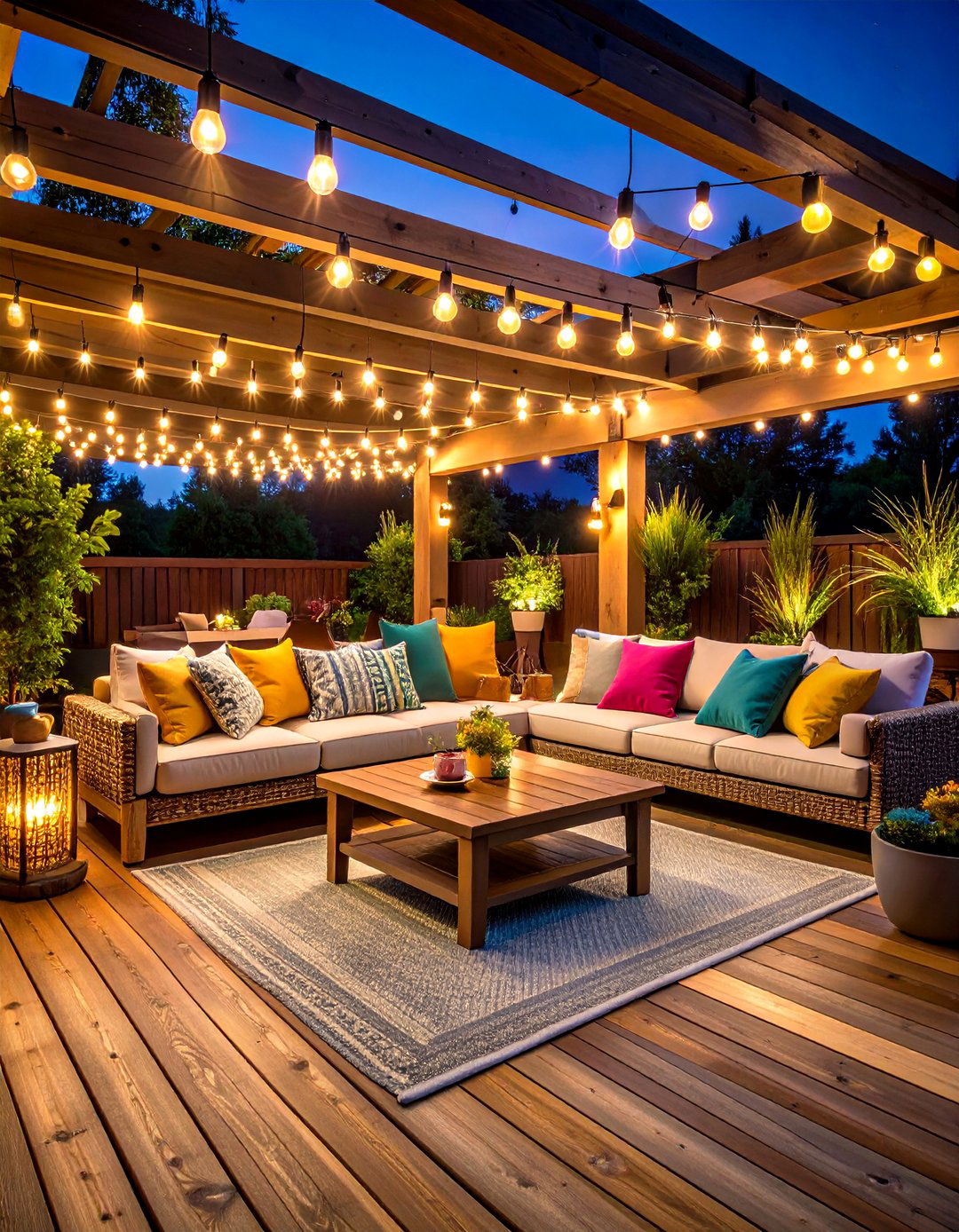 Cozy Seating Nook - 20 Under Deck Landscaping Ideas