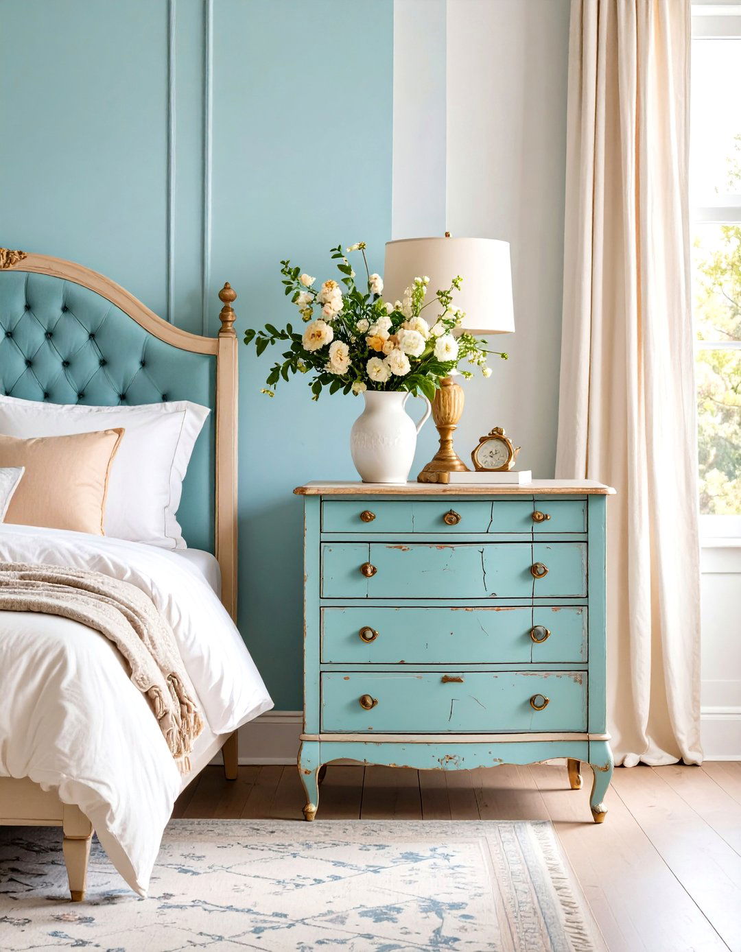Crackle Painted Furniture Aged Patina - 20 Painted Furniture Ideas