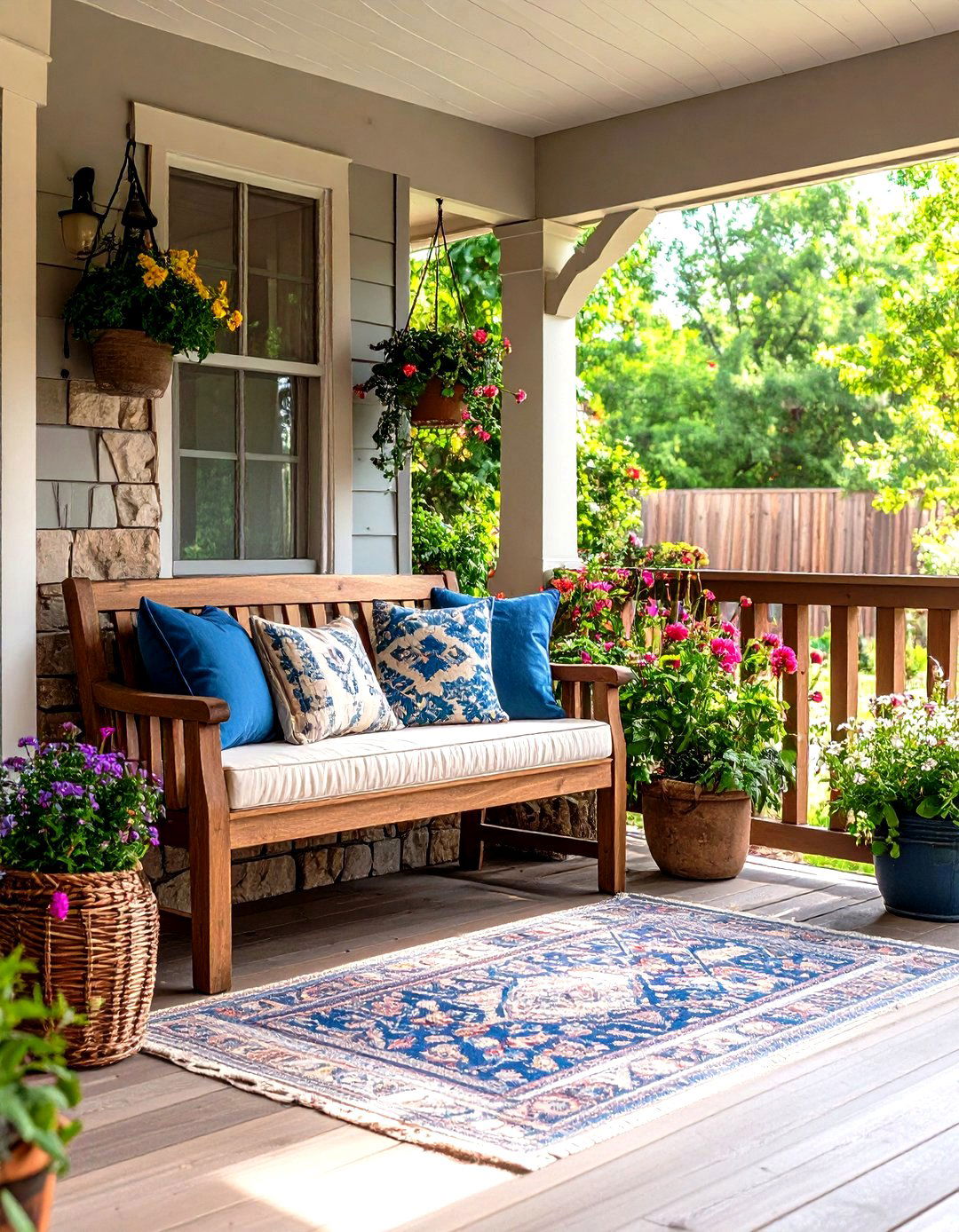 Craftsman Built In Benches for Inviting Seating - 20 Craftsman Style House Exterior Ideas