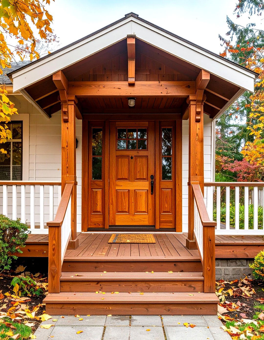 Craftsman Style Door Trim - 20 Exterior Door Trim Ideas