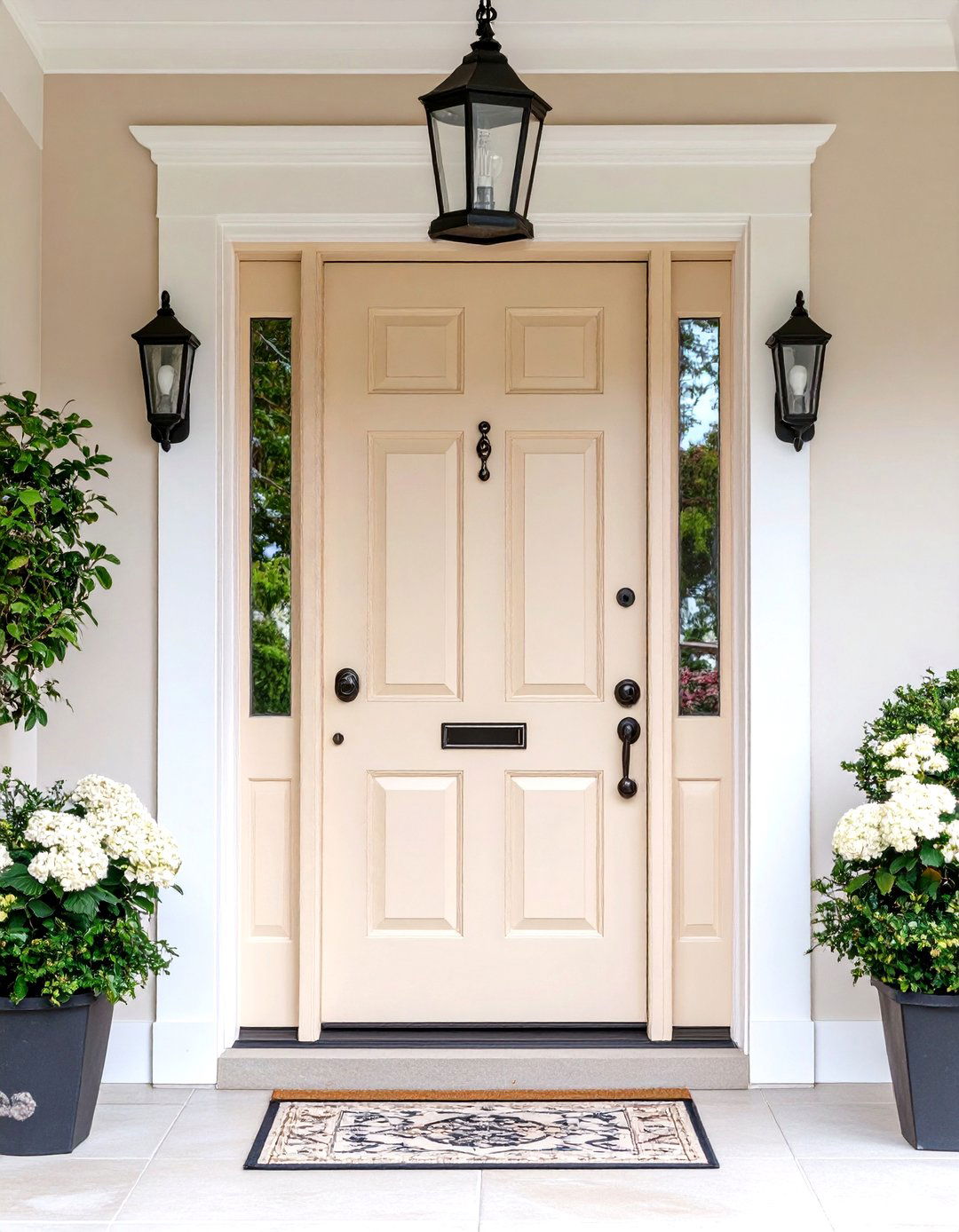 Cream Interior Door Color - 20 Interior Door Color Ideas