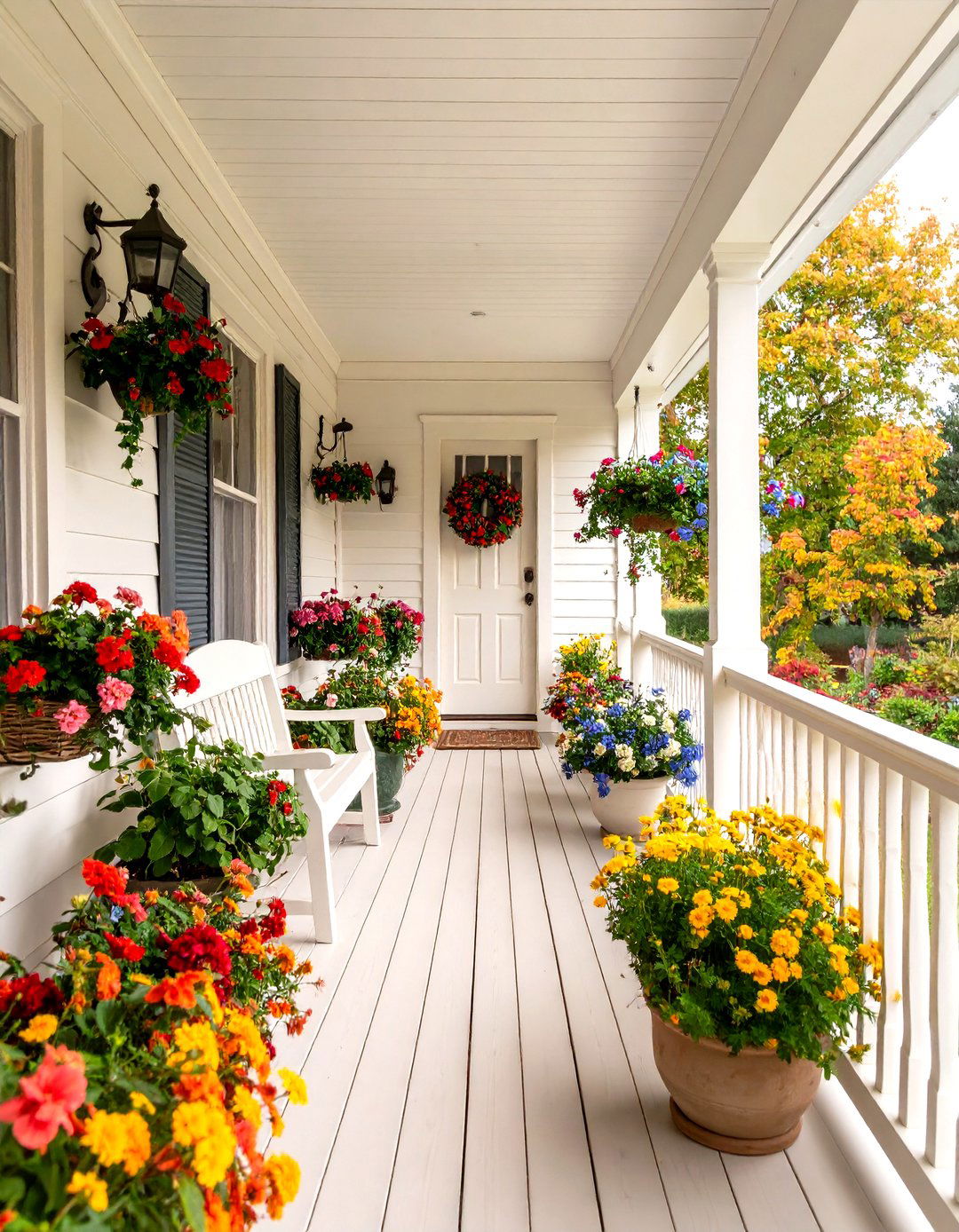 Cream and Ivory Porch Paint Colors - 20 Porch Paint Colors