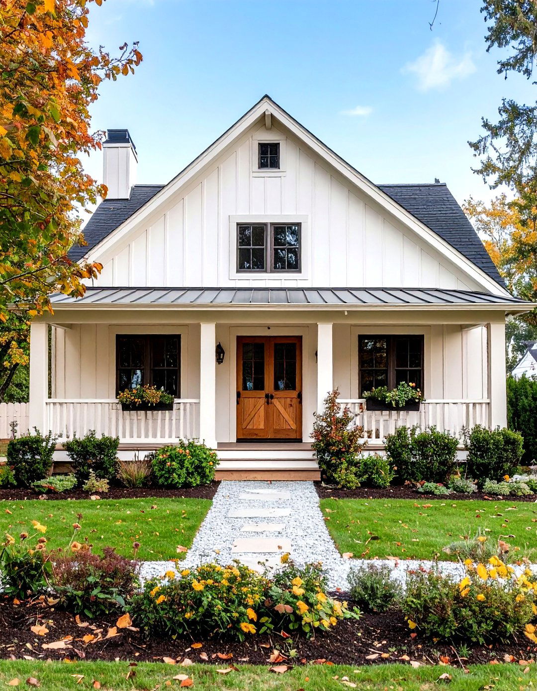Creamy Off White Exterior House Colors for Subtle Warmth - 20 Exterior House Colors & Inspiration