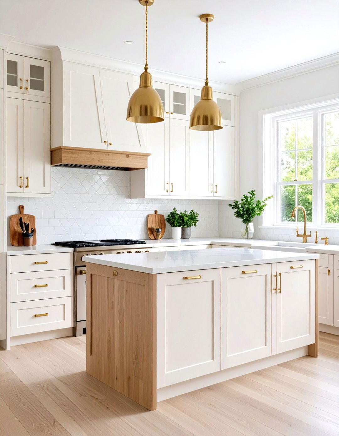 Creamy White Kitchen Cabinet Refinement - 20 Kitchen Cabinet Color Ideas