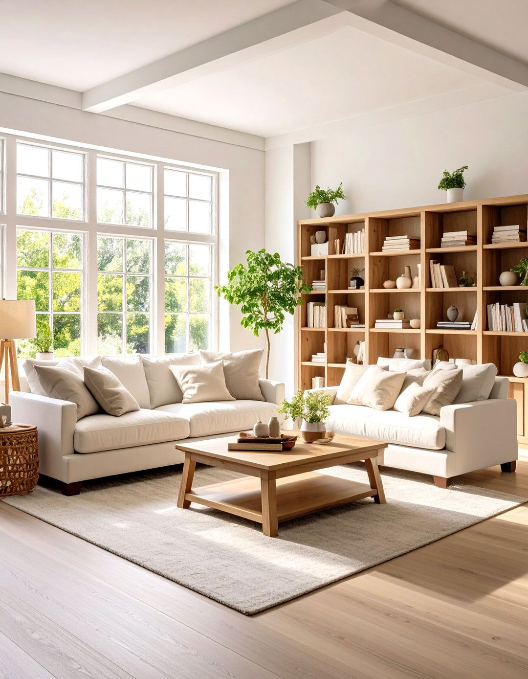 Create Built in Storage Solutions for Country Living Room Organization - 20 Country Living Room Ideas