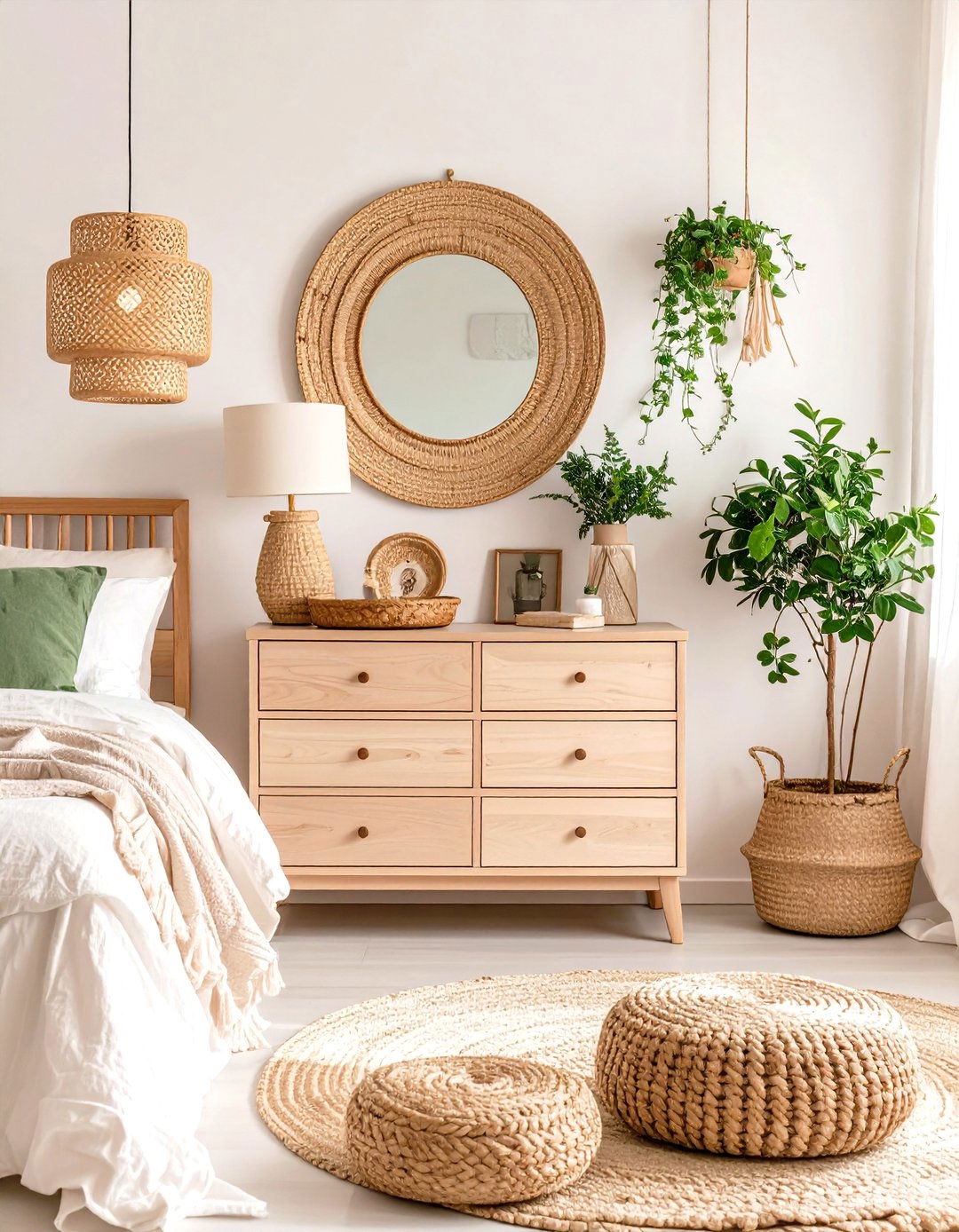 Create Functional Zonesand Maintain Them - 20 Dresser Decor Ideas