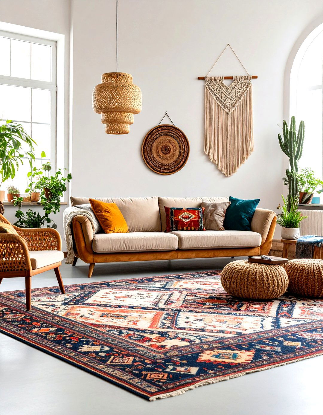 Create an Eclectic Boho Vintage Fusion - 20 Vintage Living Room Ideas