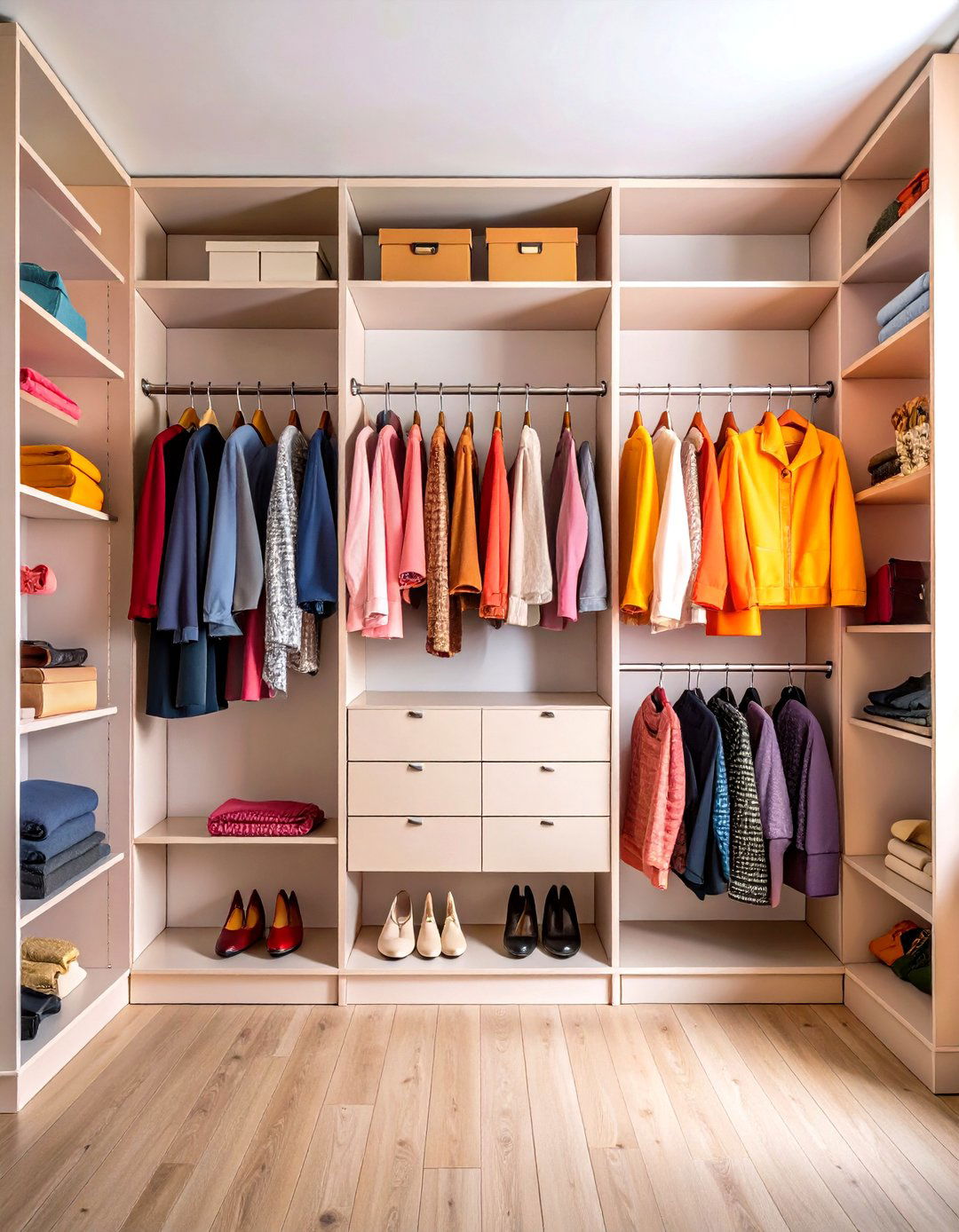 Create an Open Closet - 20 Small Closet Storage Ideas
