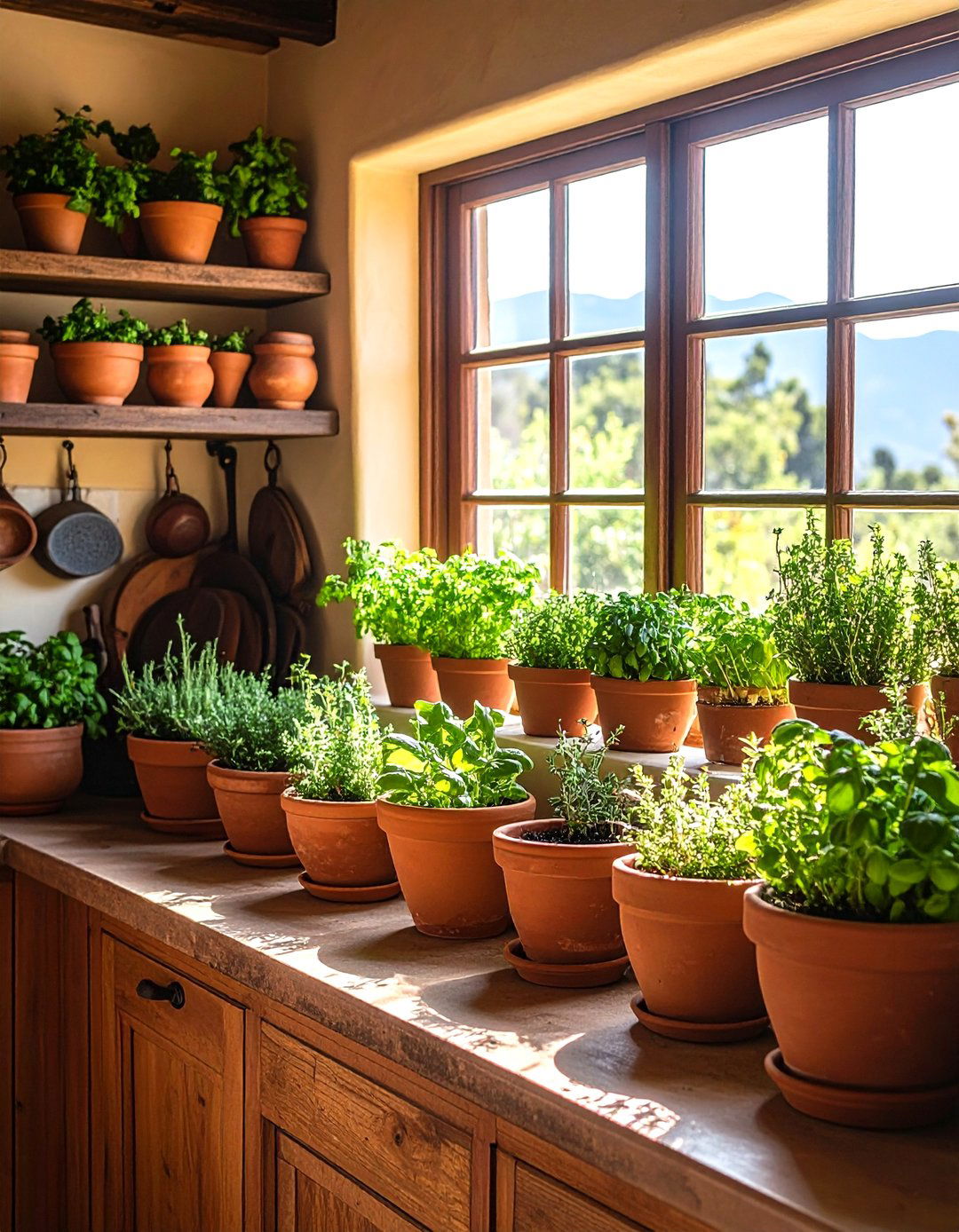 Creating an Indoor Herb Garden - 20 Southwestern Kitchen Ideas