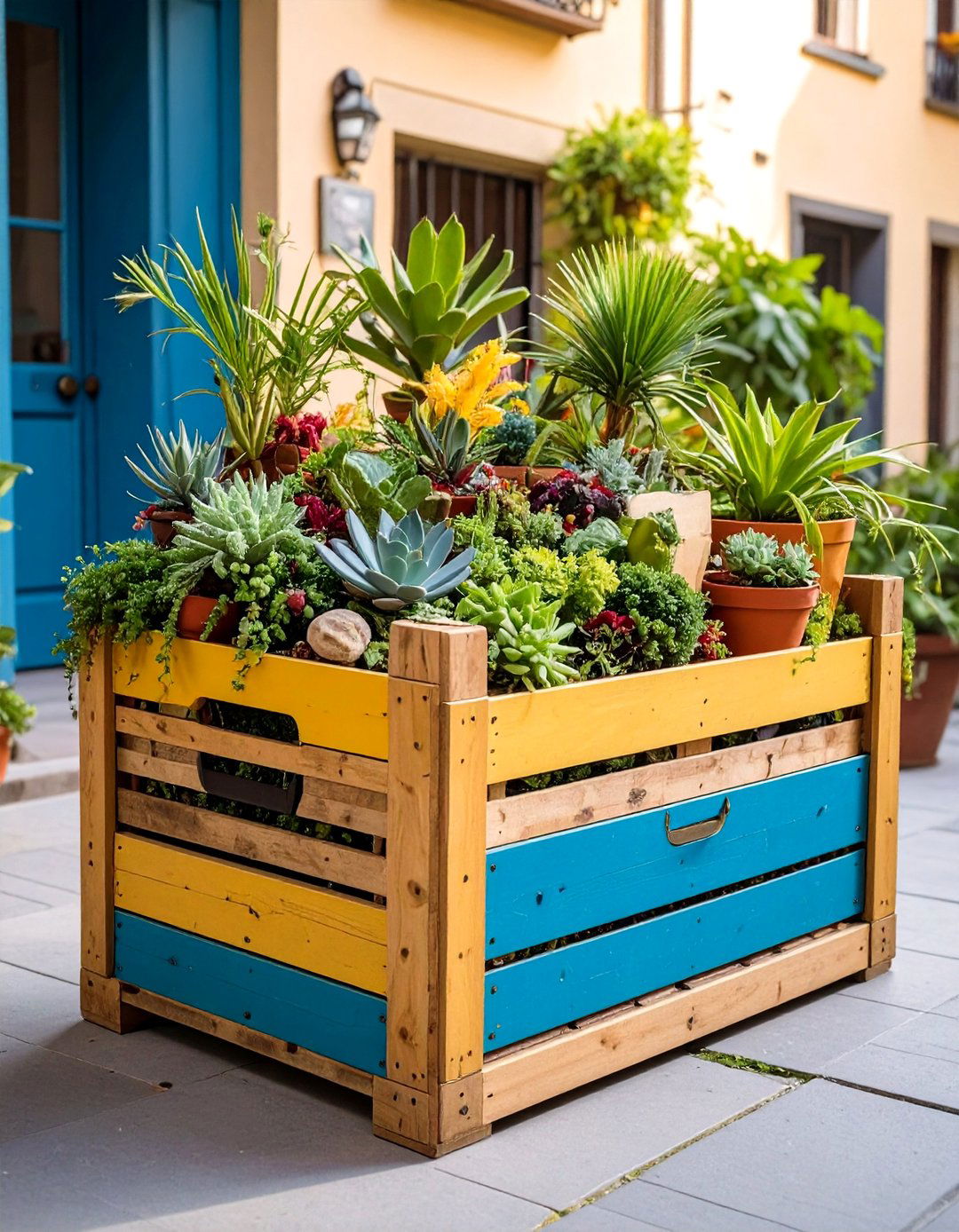Creative Fall Flower Box Artistic Expression - 20 Fall Flower Box Ideas