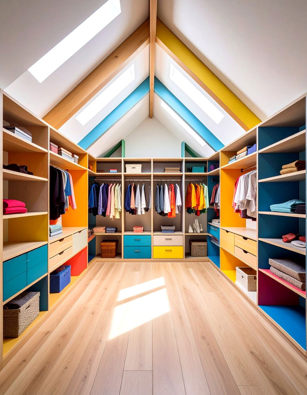 Creative IKEA Hacks - 20 Sloped Ceiling Closet Ideas