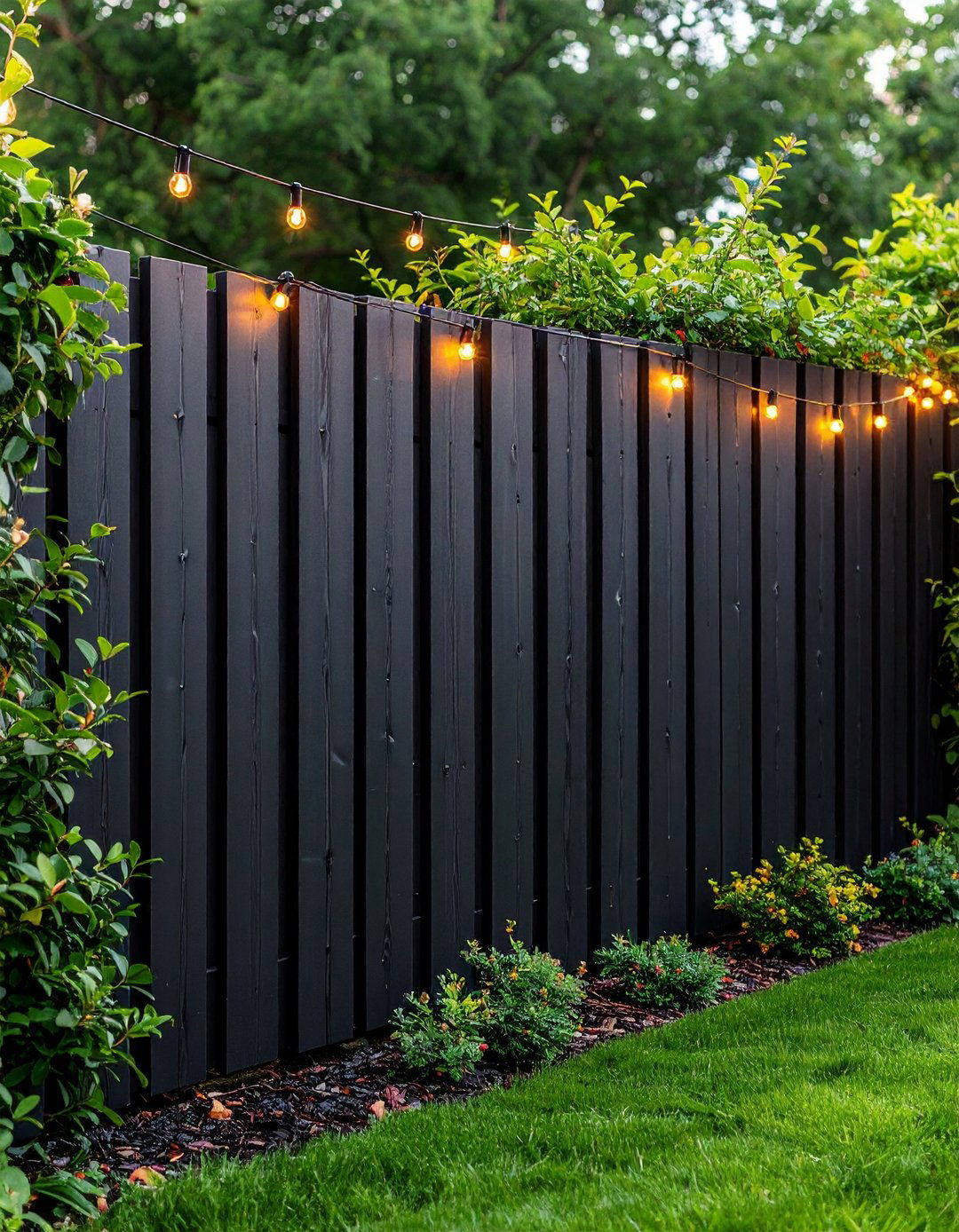 Crisp Cottage White Fence Charm - 20 Fence Painting Ideas