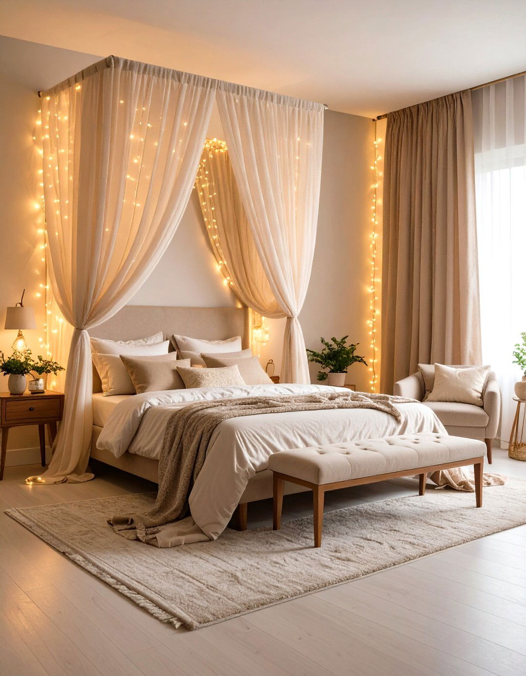 Crochet and Lace Bedding Adds Folk Texture - 20 Fairycore Bedroom Ideas