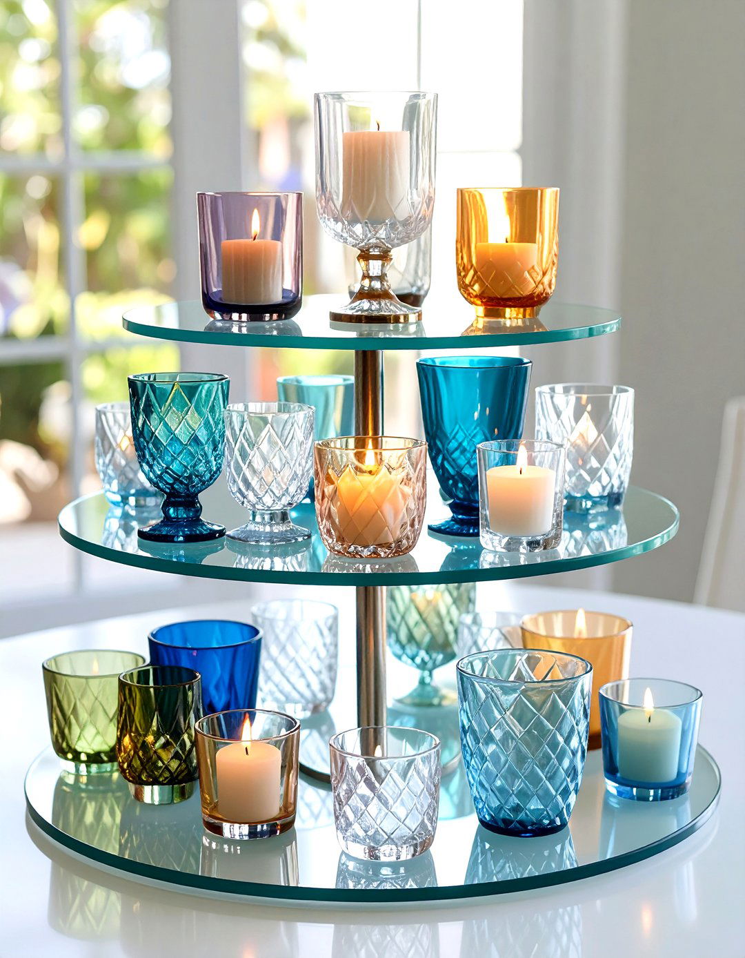Crystal Accessories Sprinkle Sparkle into Glam Interior Design - 20 Glam Interior Design Ideas