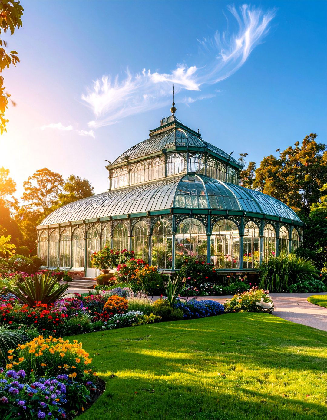 Crystal Palace Fantasy Greenhouse - 20 Fantasy Greenhouse Ideas