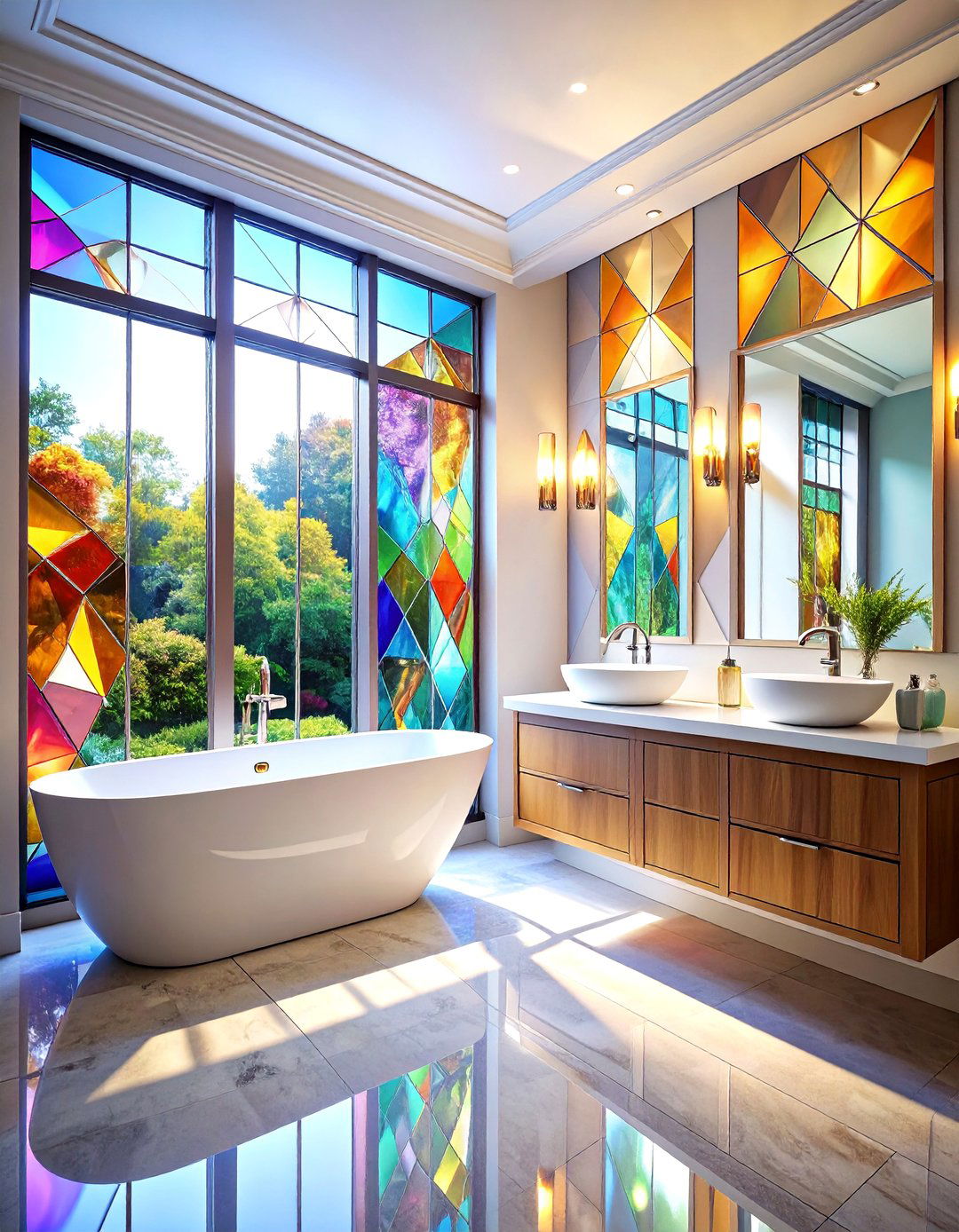 Crystal Pattern Window Film Designs - 20 Window Film Designs