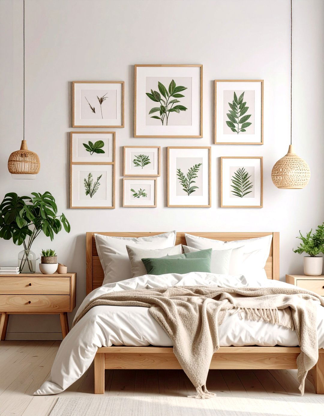 Curate a Mini Gallery Above the Dresser - 20 Dresser Decor Ideas