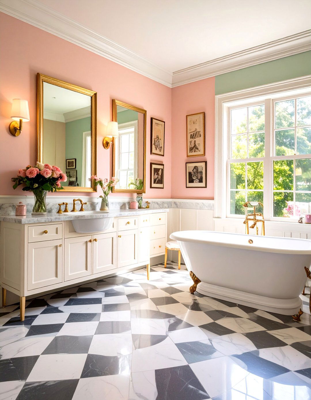 Curated Gallery Wall Maximalist Bathroom - 20 Maximalist Bathroom Design Ideas