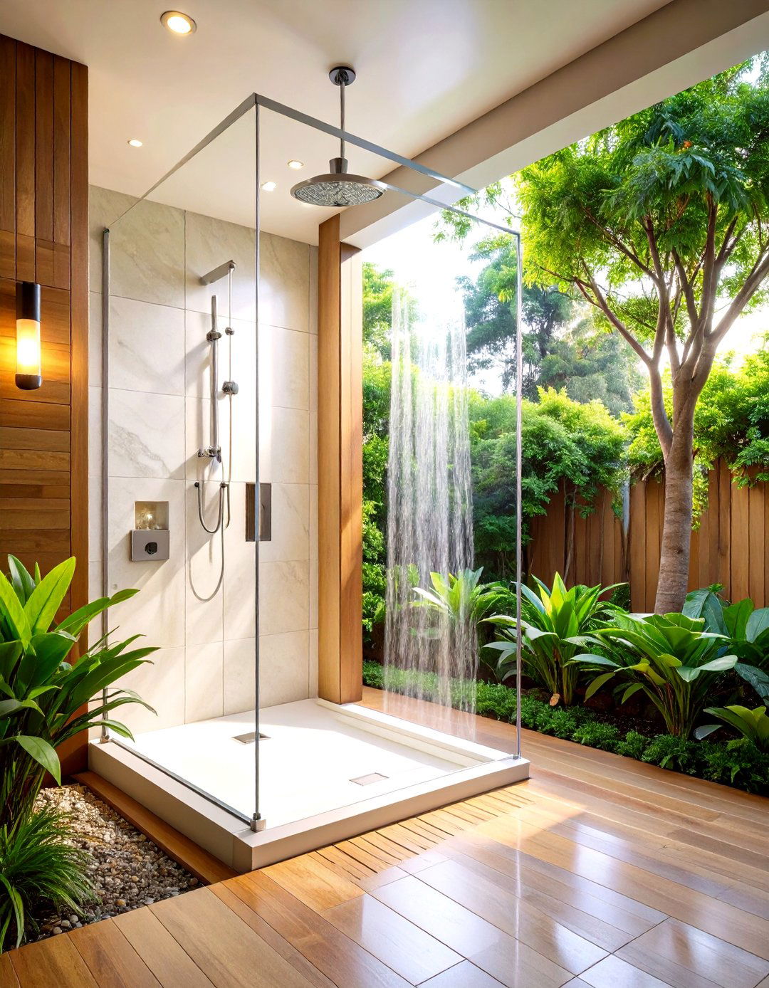Curbless Walk In Bathroom Shower - 20 Elegant Bathroom Decor Ideas