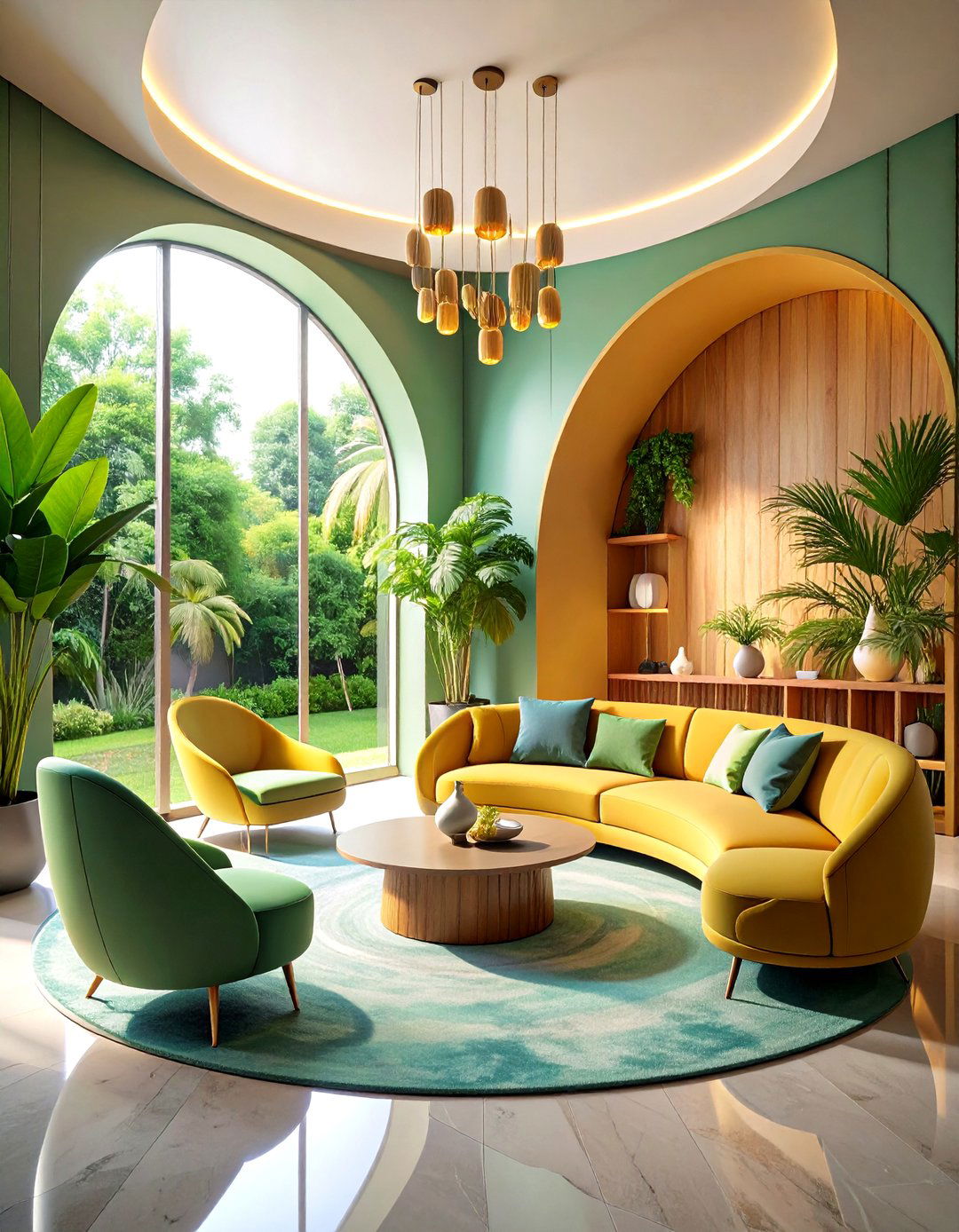 Curved Architecture Luxury Interior Design - 20 Luxury Interior Design Ideas