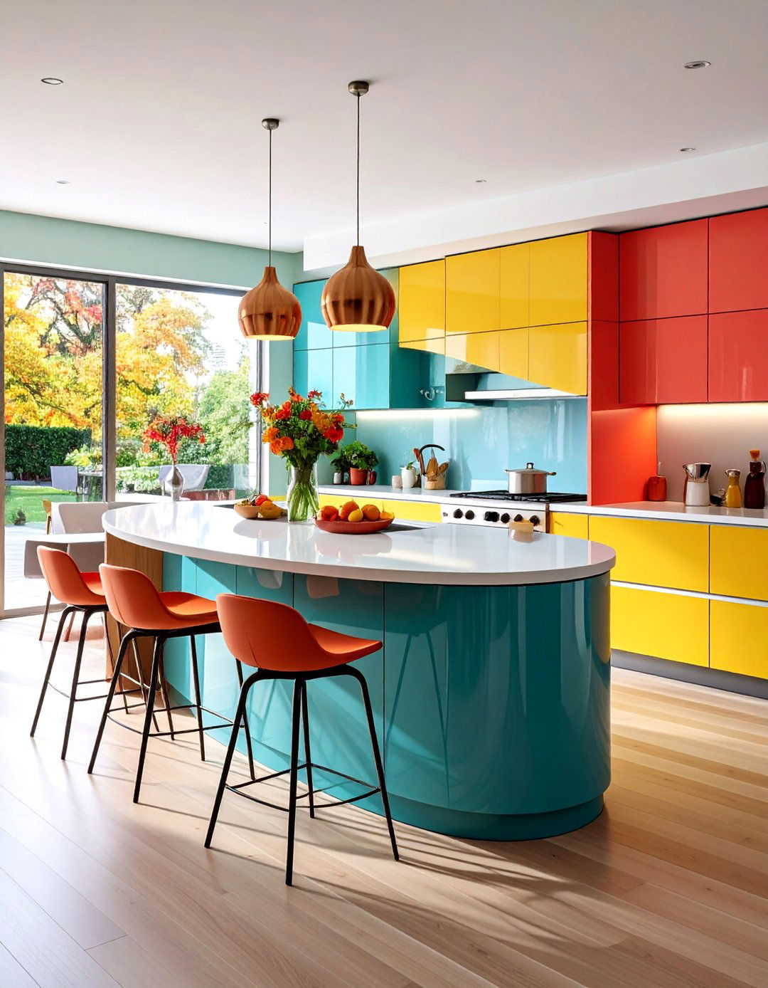 Curved Edge Kitchen Countertops - 20 Kitchen Countertop Ideas