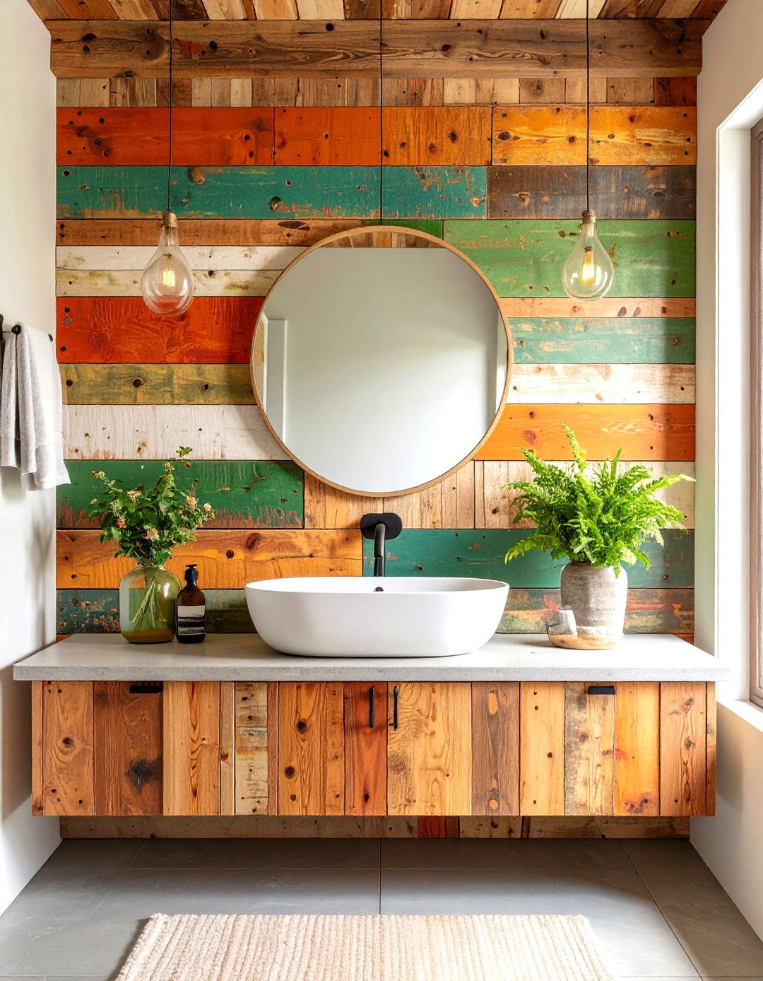 Curved Shiplap Bathroom Tub Surround - 20 shiplap bathroom ideas