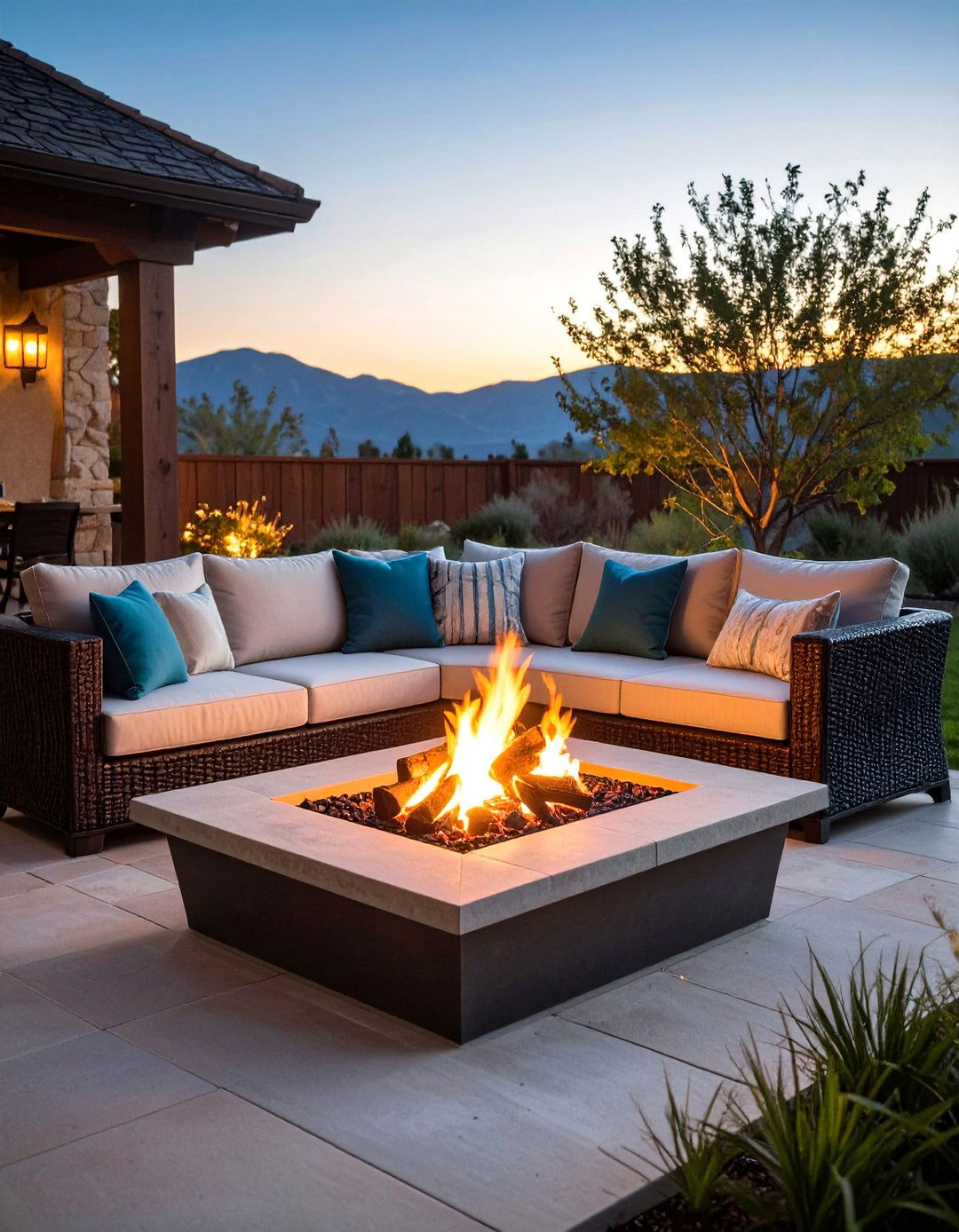 Cushioned Lounge Fire Pit Chairs - 20 Fire Pit Chair Ideas