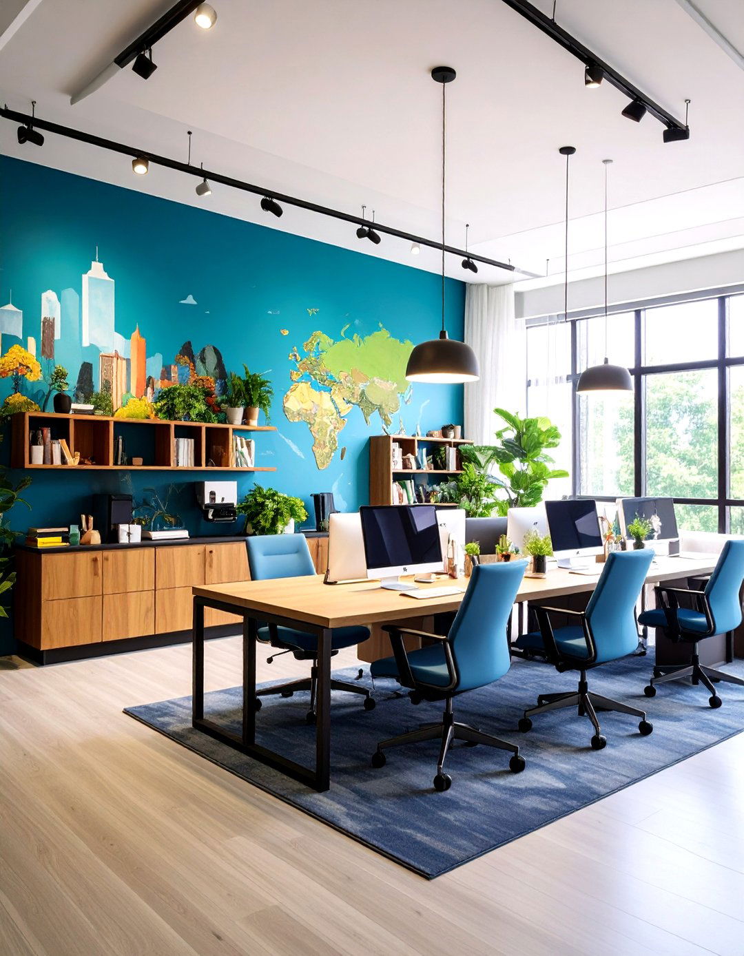 Custom Artistic Office Wall Murals - 20 Office Wall Murals