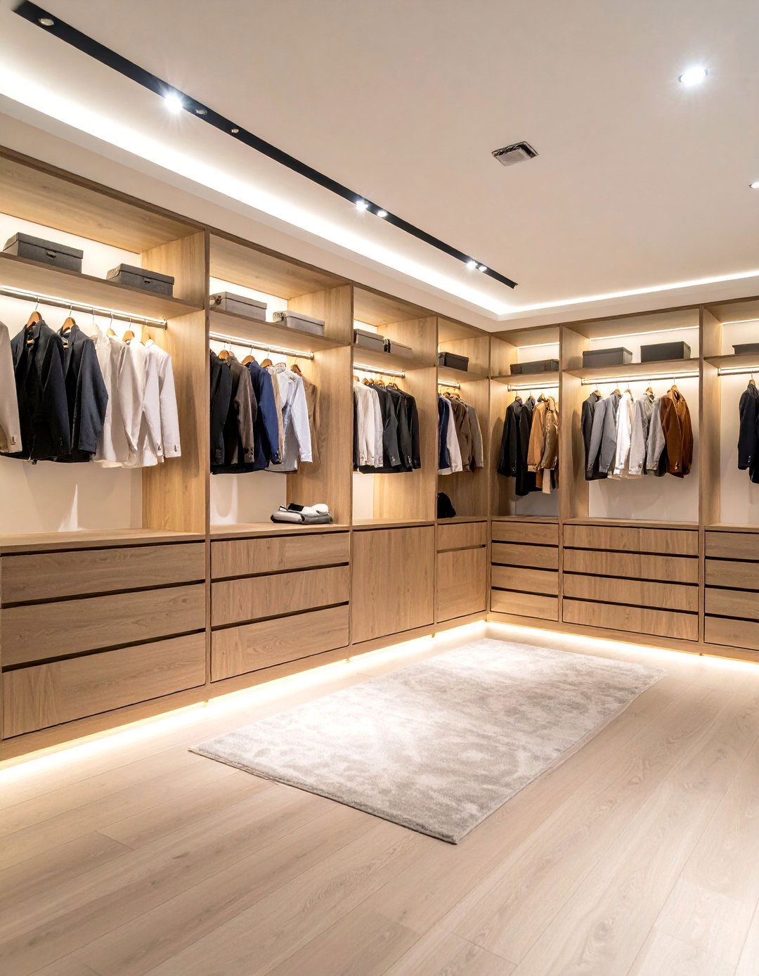 Custom Built In Dressing Room Wardrobes - 20 Dressing Room Ideas